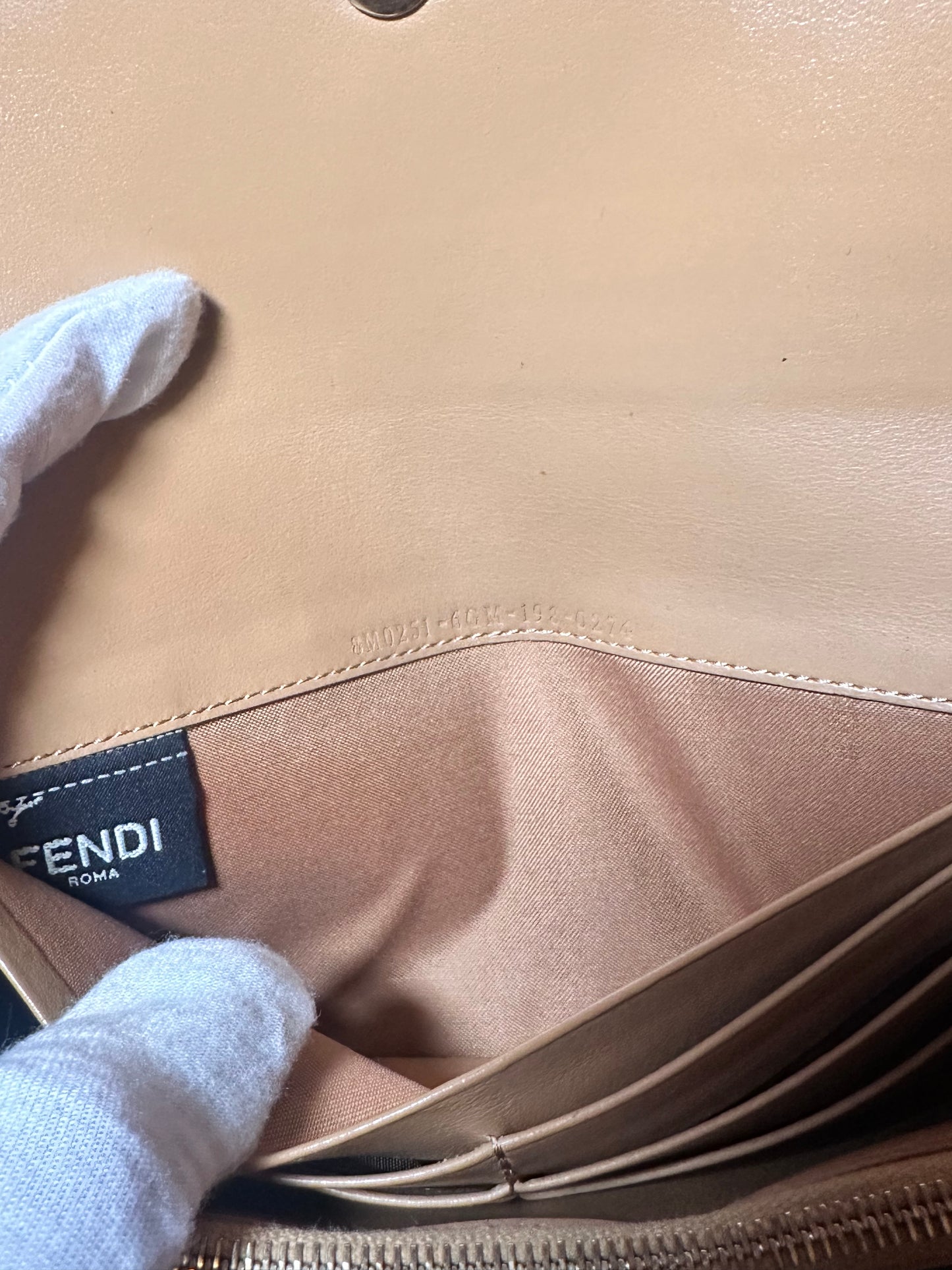 Fendi By The Way Leather Wallet