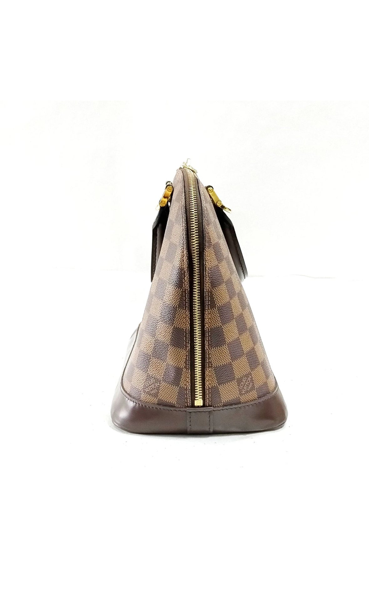 Louis Vuitton Alma PM Damier Ebene Canvas Handbag – Authentic Pre-Owned Designer Ba