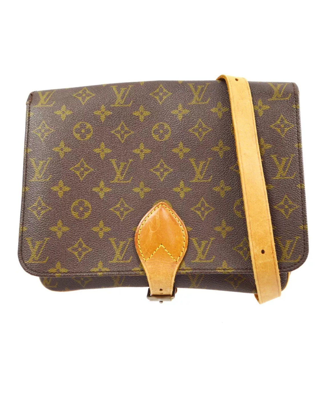 Louis Vuitton Cartouchiere GM Shoulder Bag - Brown Monogram Canvas - Unisex