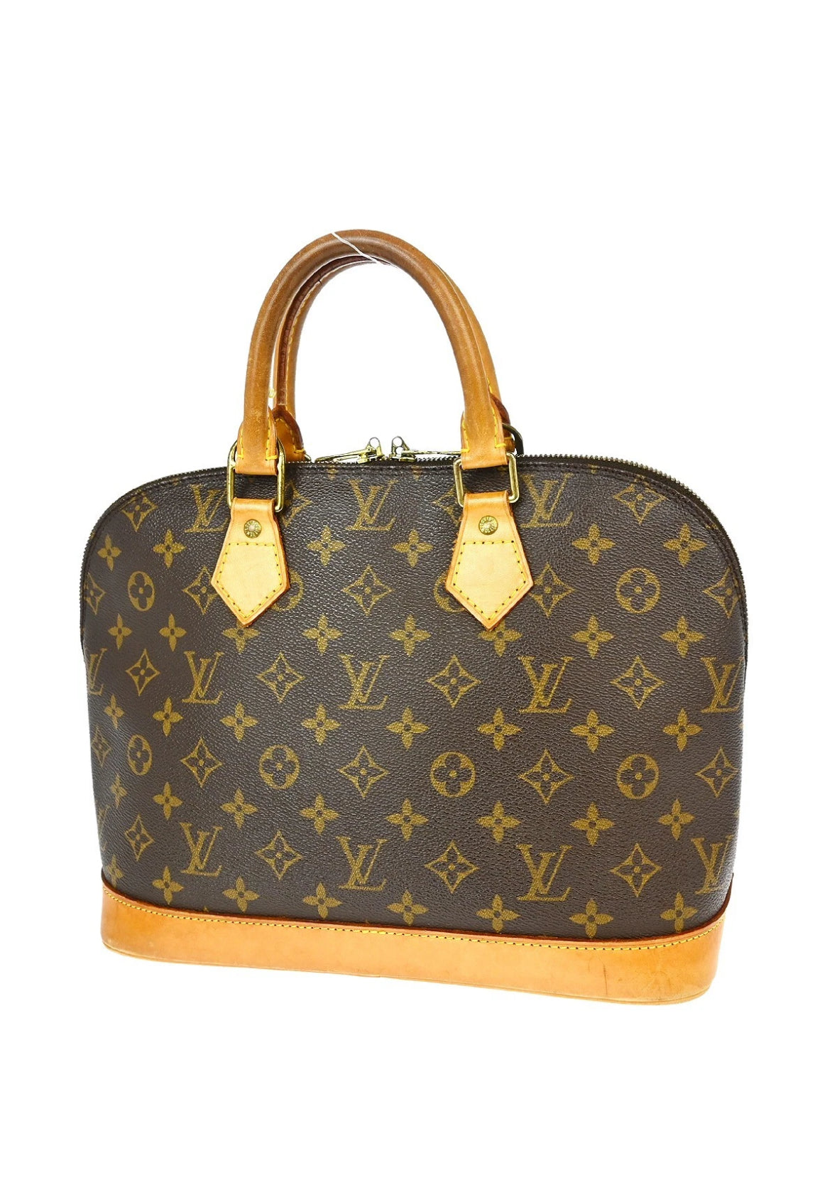Authentic Louis Vuitton Alma Monogram Canvas Handbag