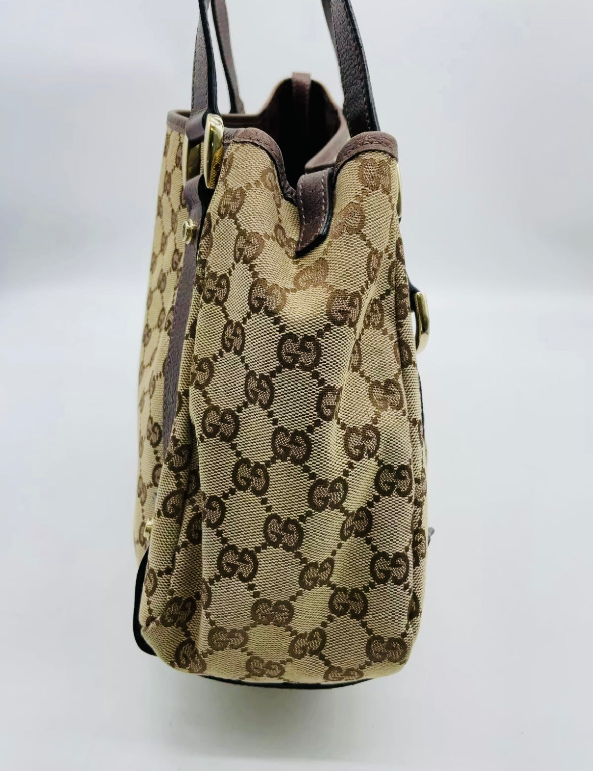 Gucci GG Abbey Canvas Tote Bag