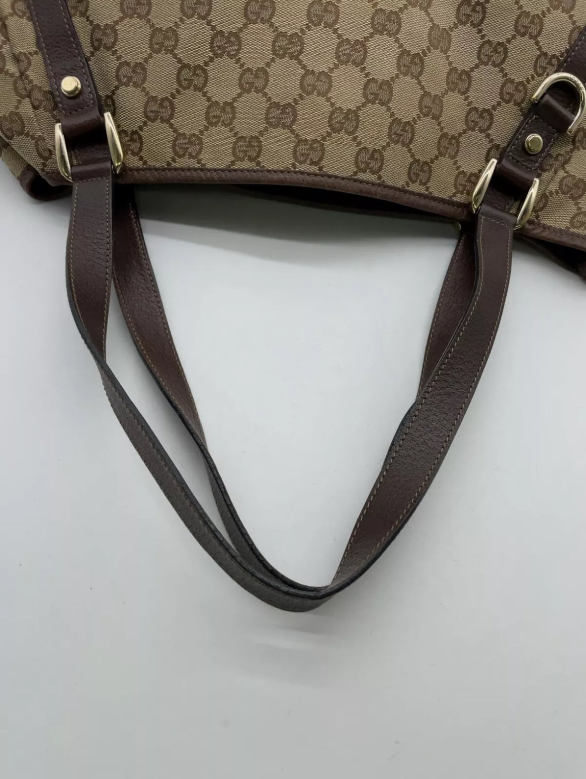 Gucci GG Abbey Canvas Tote Bag
