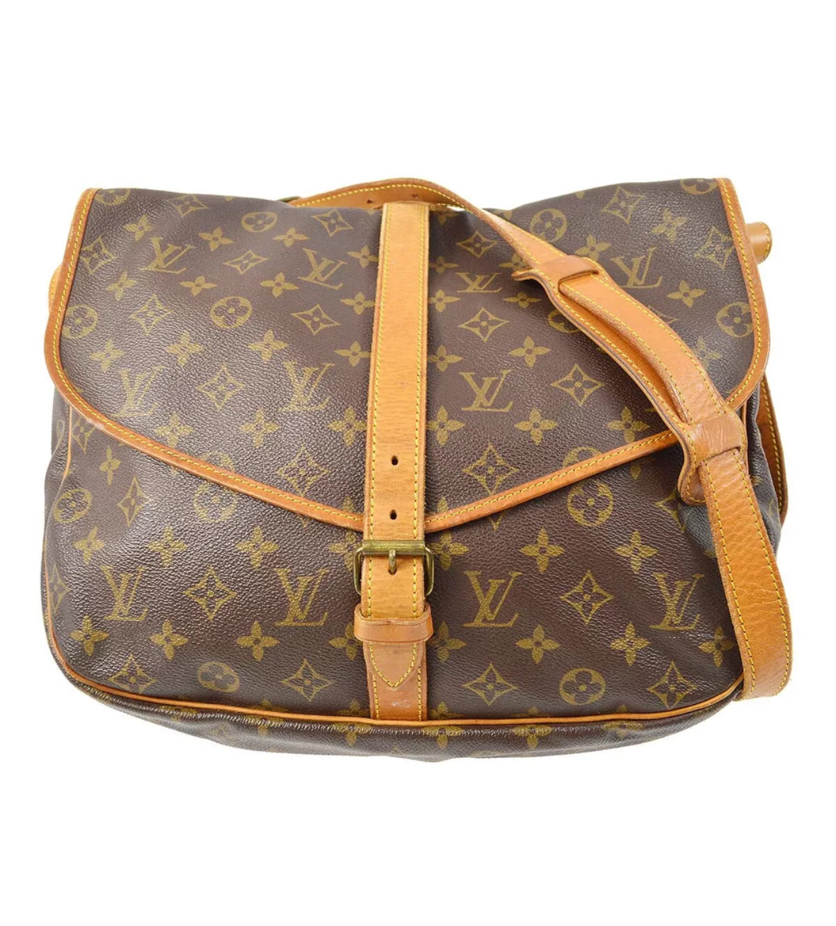 Louis Vuitton Saumur 35 Monogram Messenger Shoulder Bag