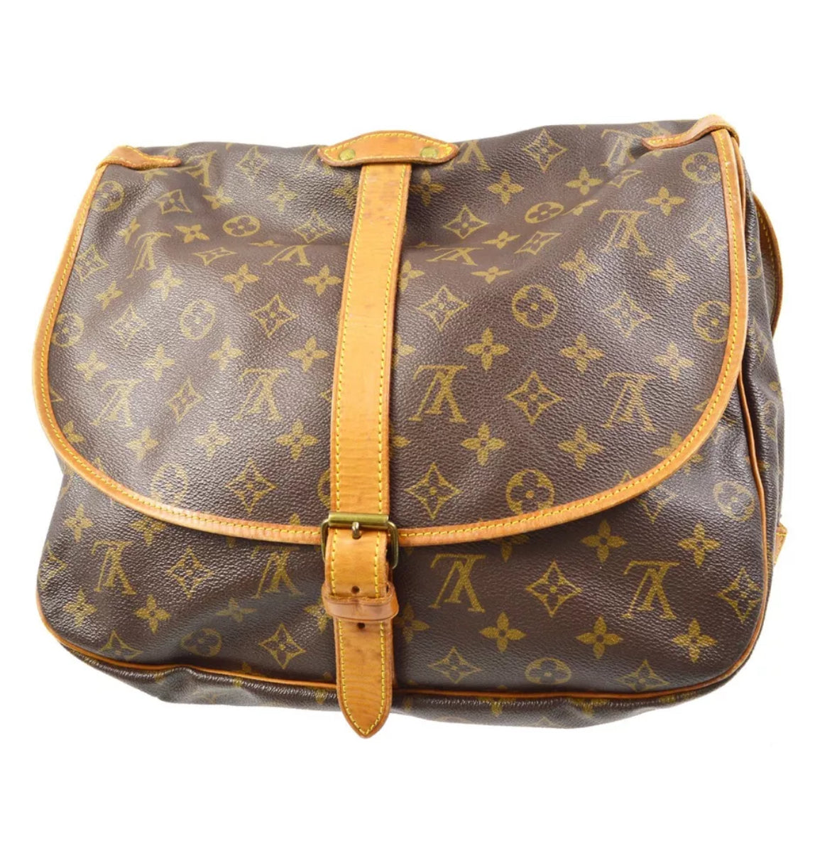 Louis Vuitton Saumur 35 Monogram Messenger Shoulder Bag