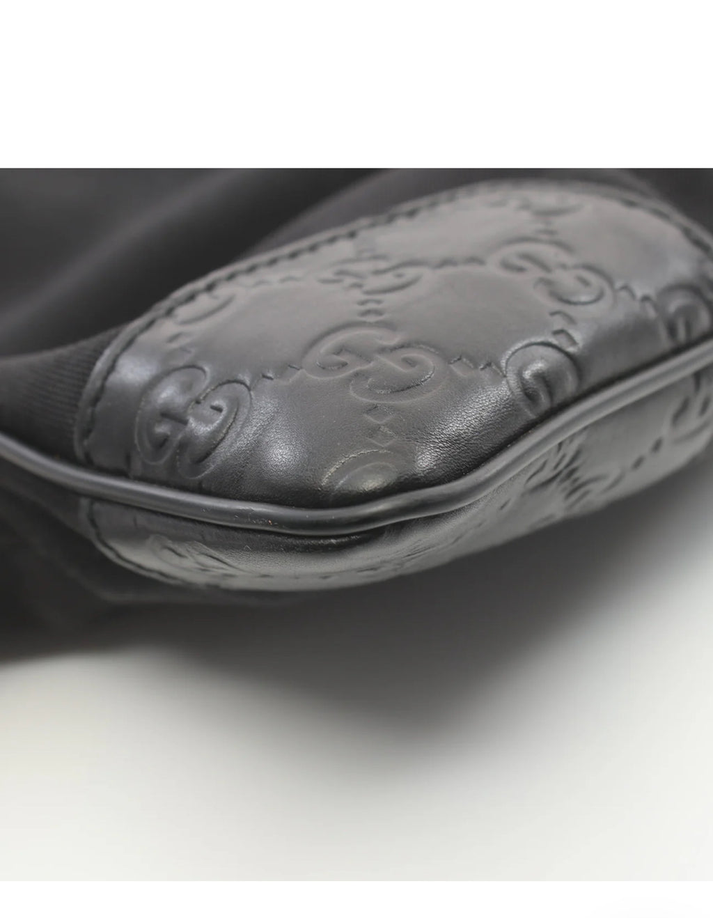 Gucci Black Leather and Nylon Crossbody bag