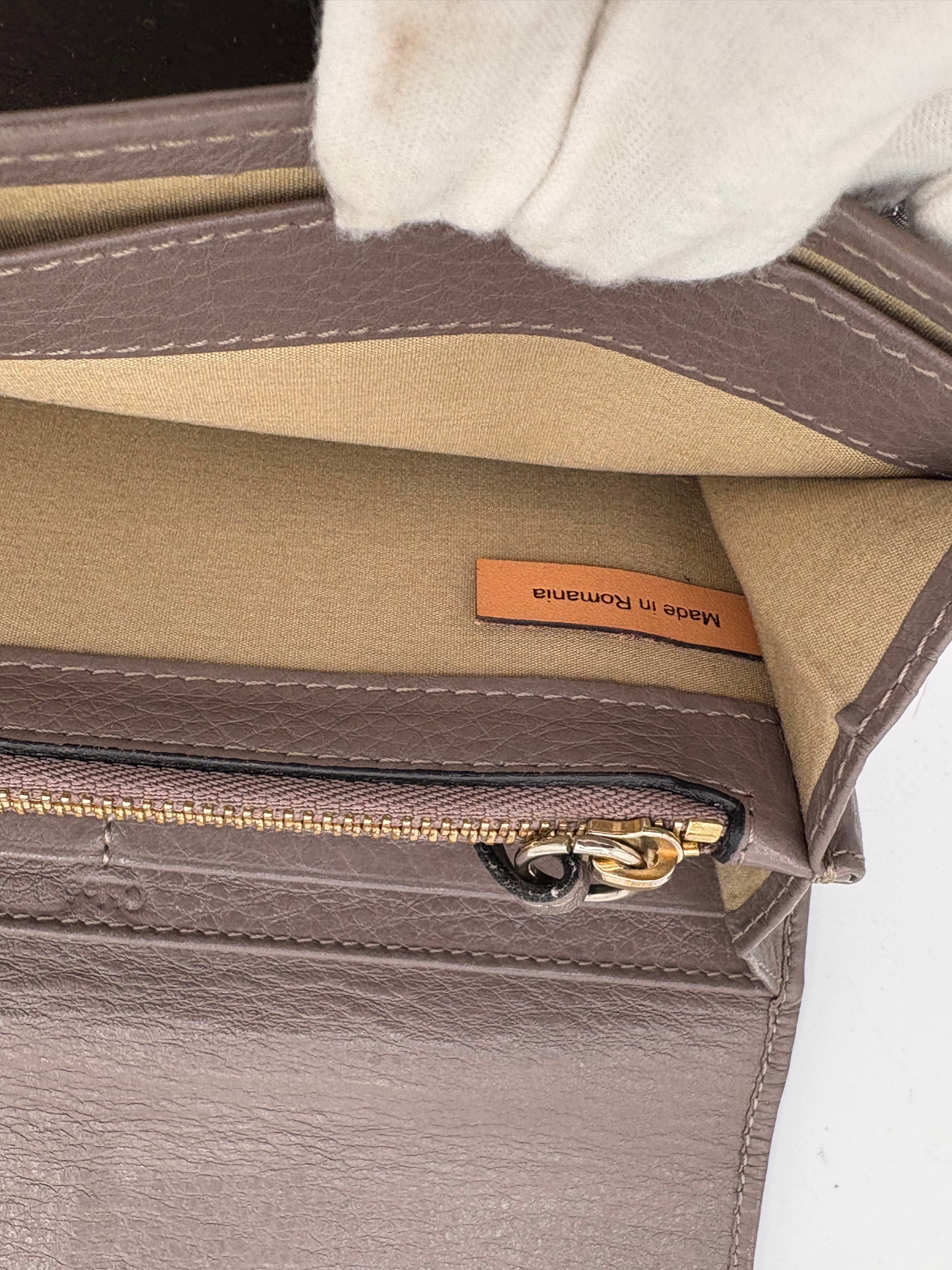 Chloé Lilly Bow Continental Wallet