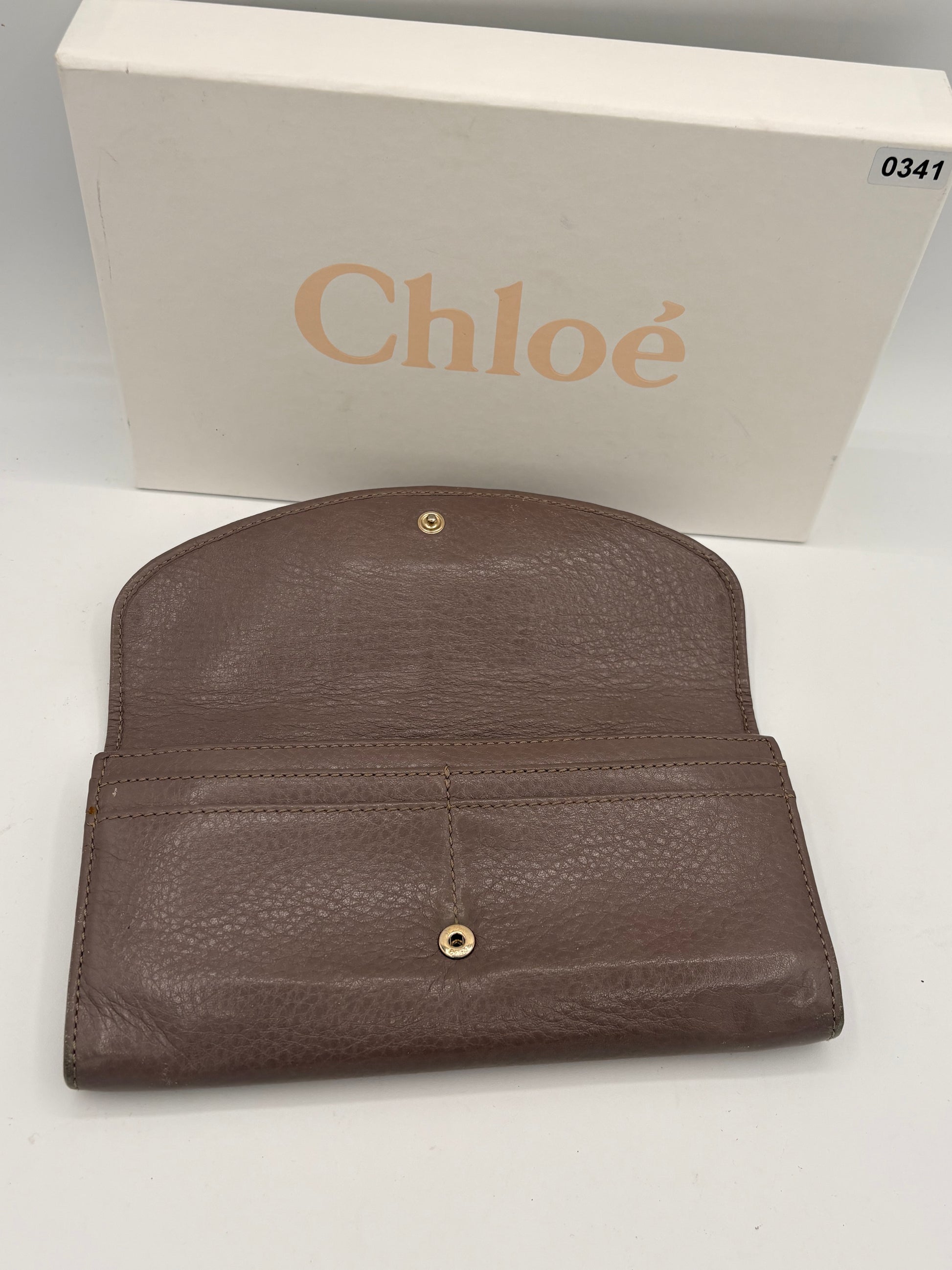 Chloé Lilly Bow Continental Wallet