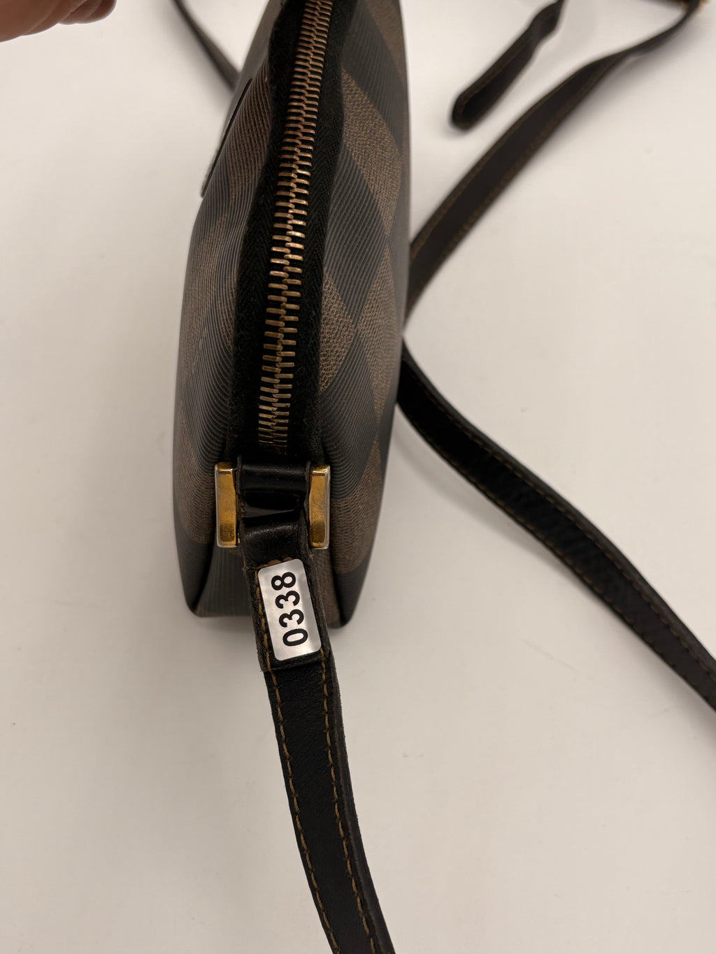 Fendi Monogram Checkered crossbody bag
