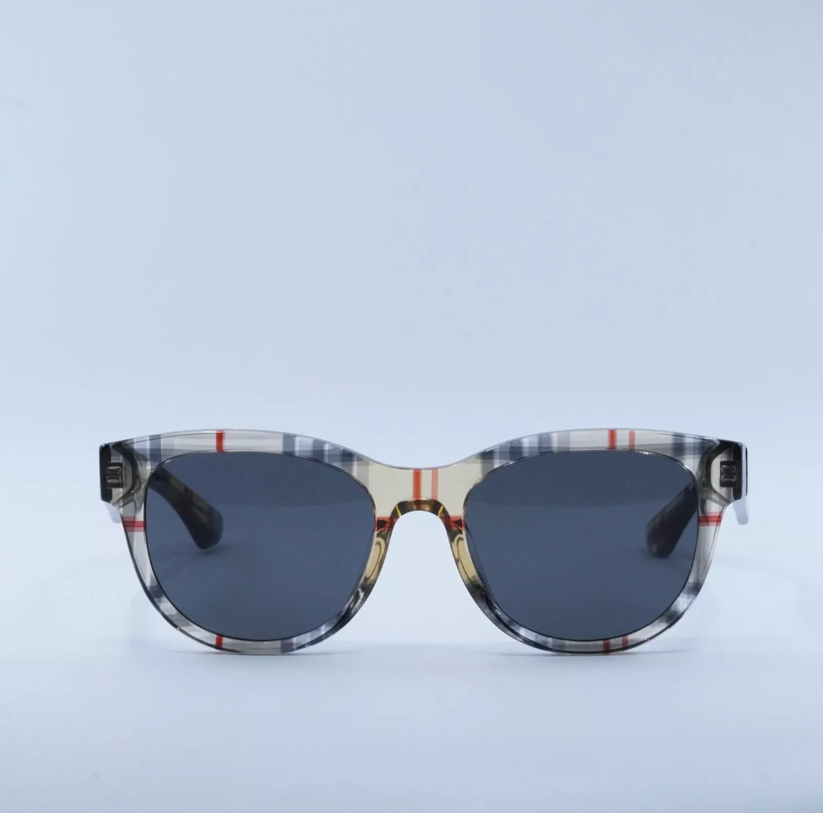 Burberry Unisex Check Frame sunglasses