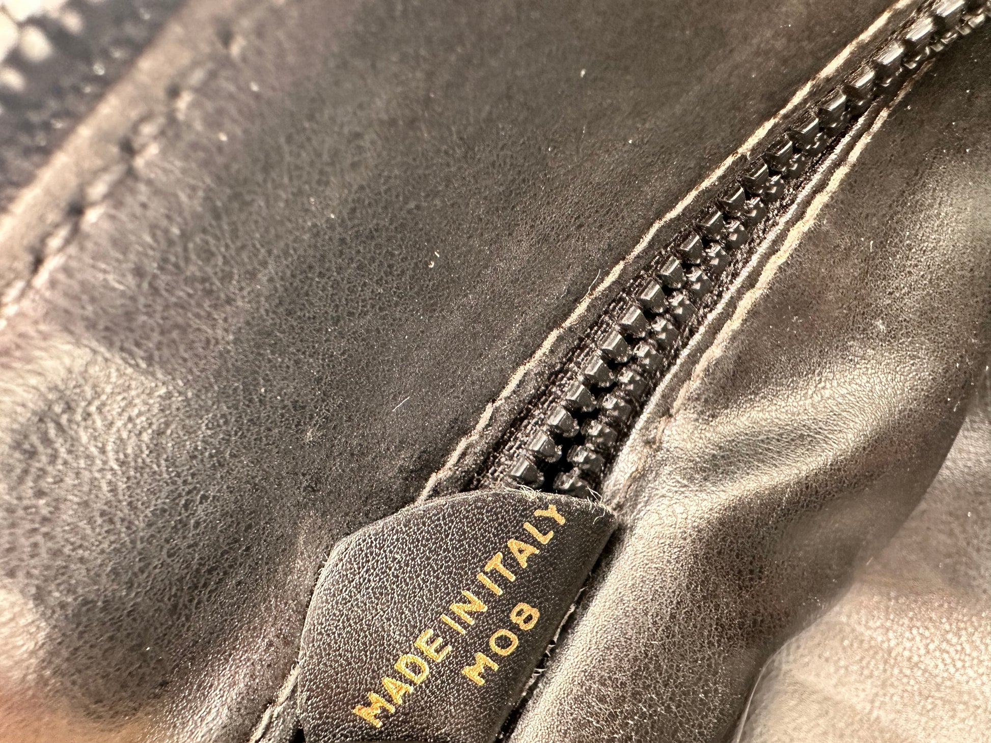 CELINE Blason Logo Leather Clutch bag on Boutique Chain