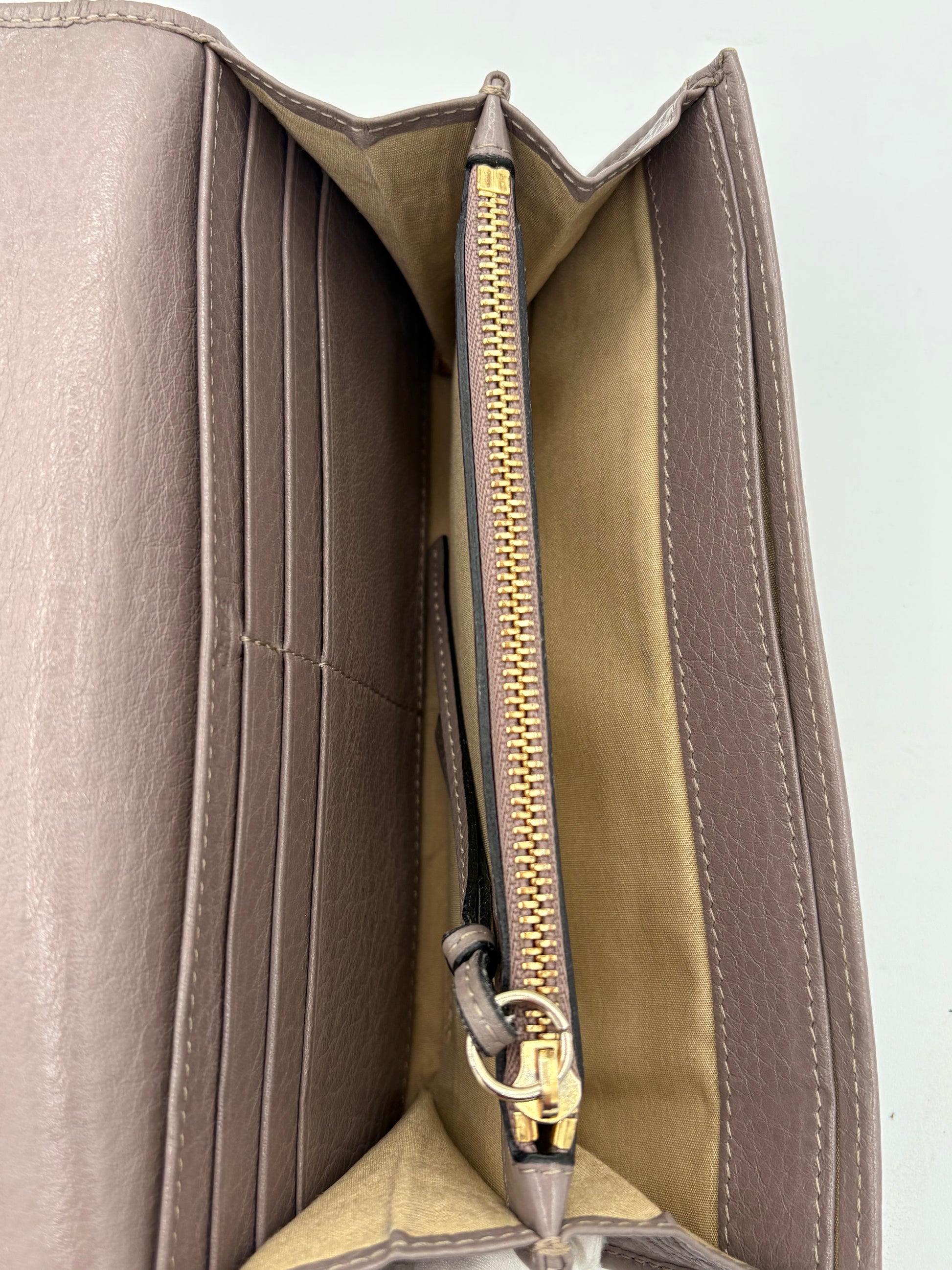 Chloé Lilly Bow Continental Wallet