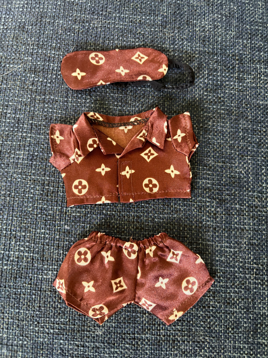 Labubu Fashion Brown Pajamas