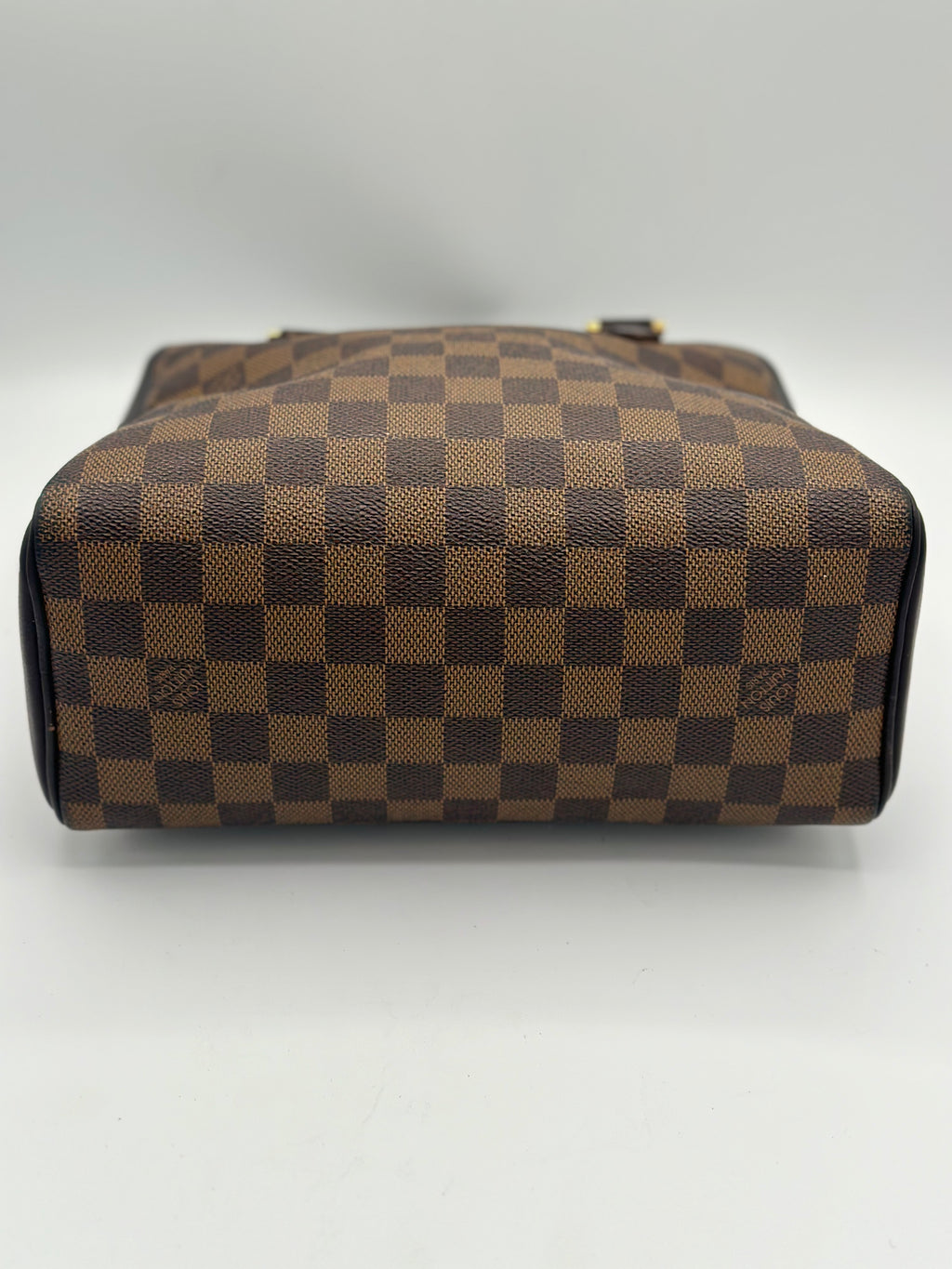 Discontinued Louis Vuitton Brera Bag - Timeless Elegance in Damier Ebene