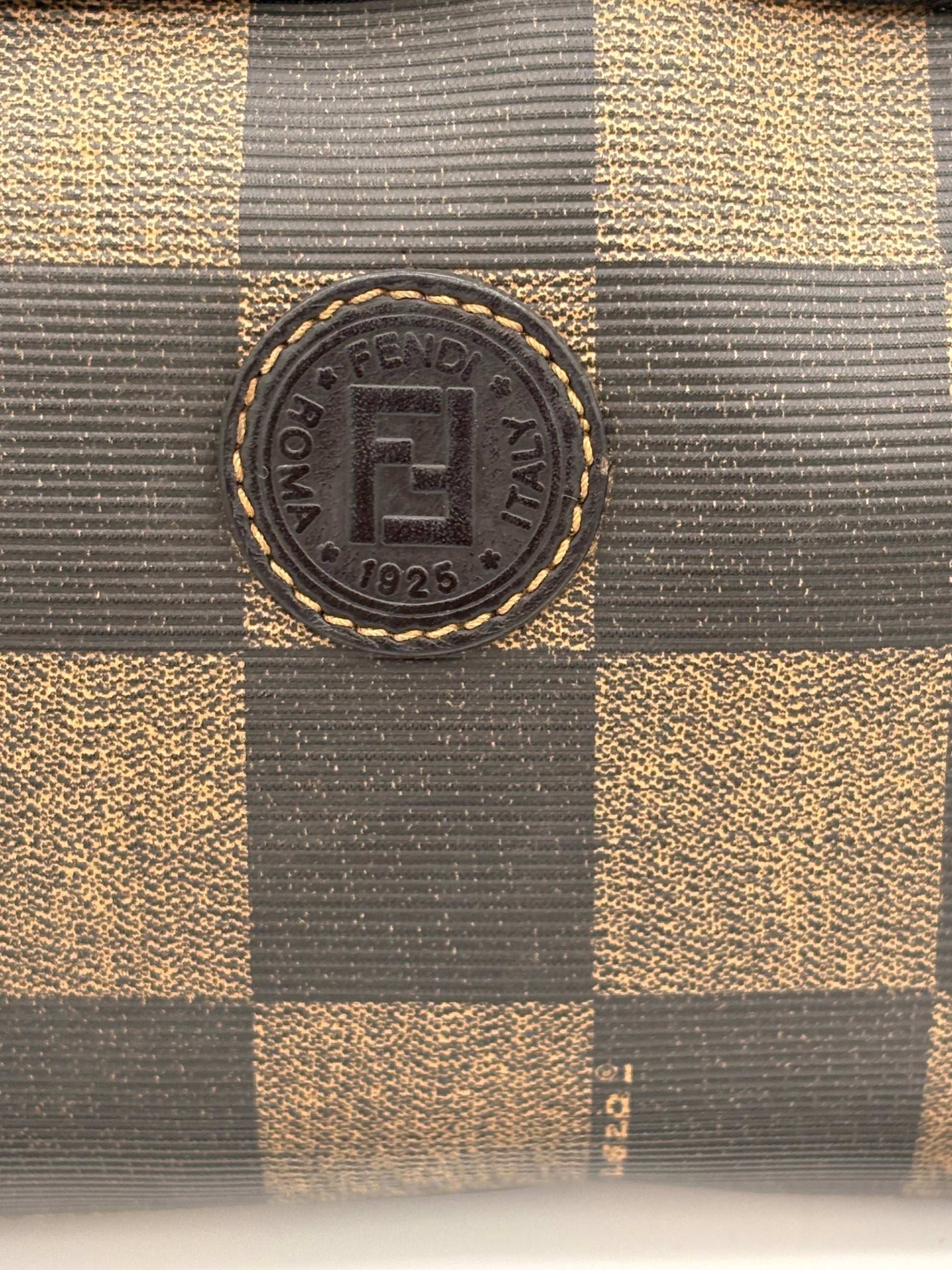 Fendi Monogram Checkered crossbody bag