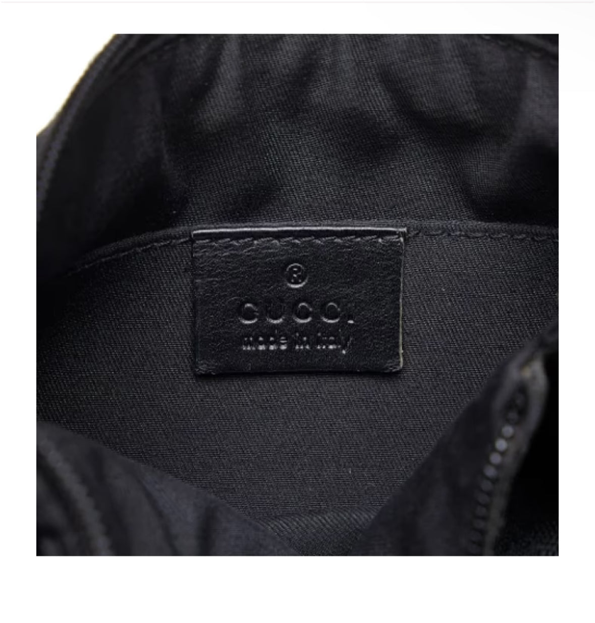 Black Gucci Crossbody Bag
