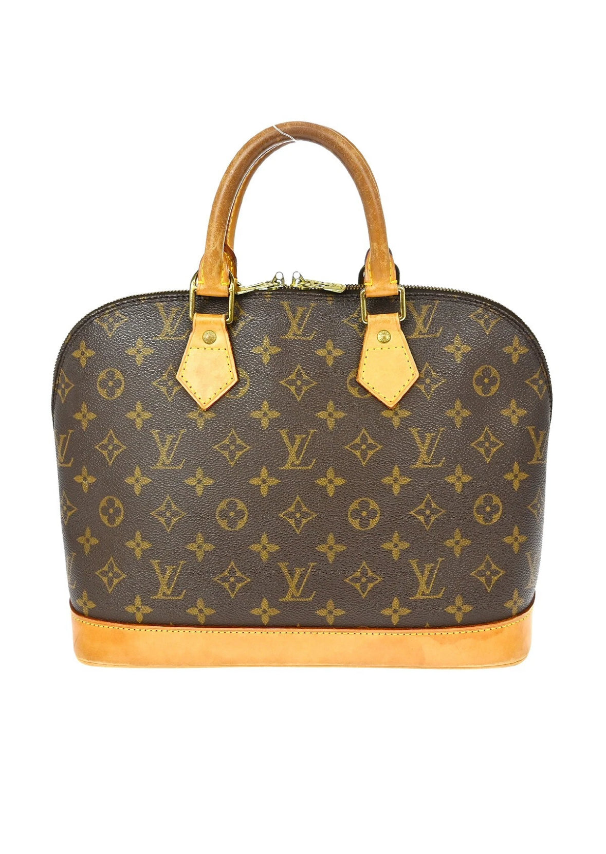 Authentic Louis Vuitton Alma Monogram Canvas Handbag