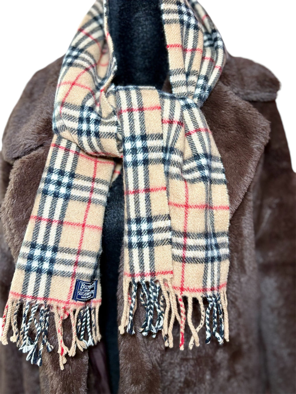 Burberry Novacheck scarf