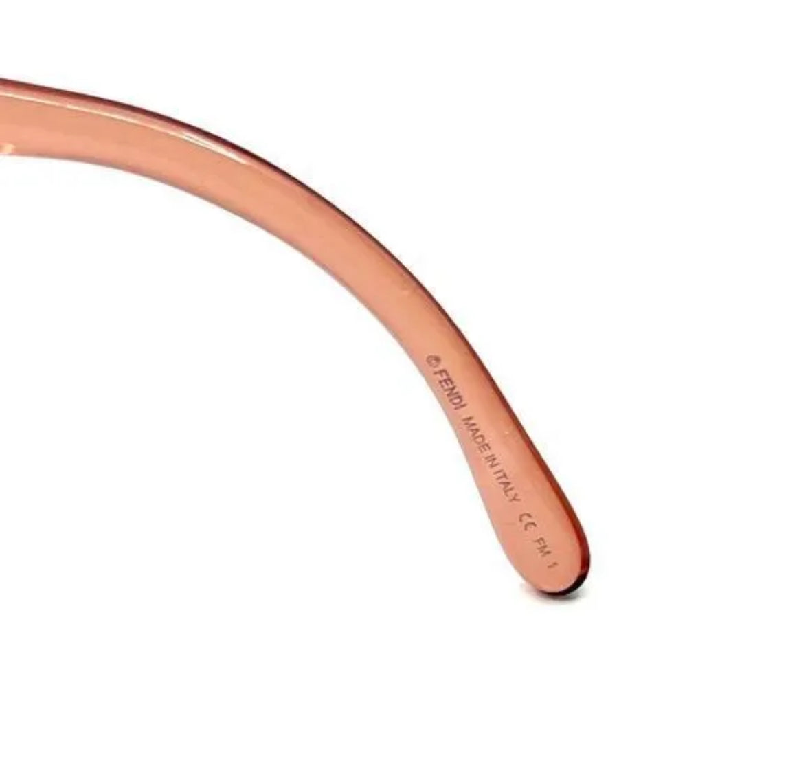 Fendi Oversized Gradient Pink Sunglasses