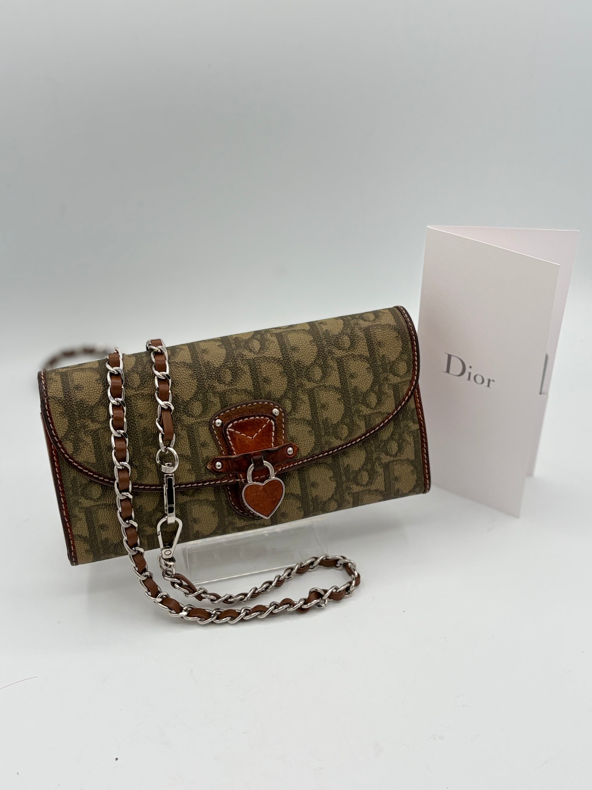 Christian Dior Trotter Canvas Continental Wallet