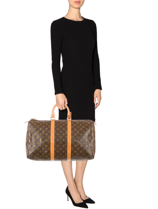 Louis Vuitton Keepall 45 Classic Monogram Canvas – Authentic Luxury Duffel Bag