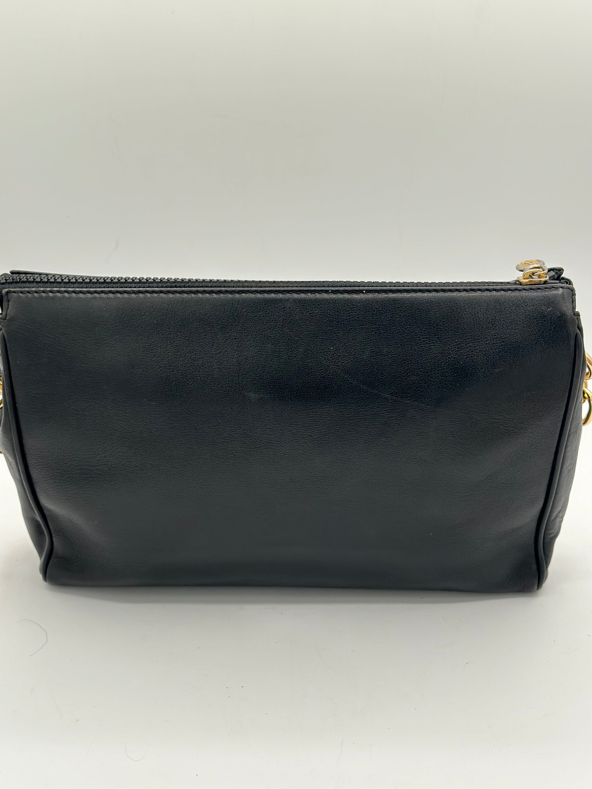 CELINE Blason Logo Leather Clutch bag on Boutique Chain
