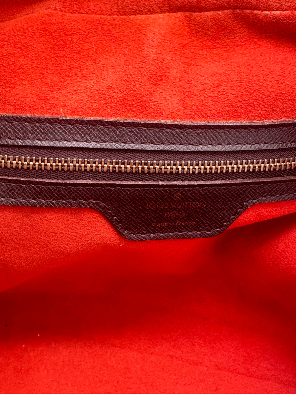 Discontinued Louis Vuitton Brera Bag - Timeless Elegance in Damier Ebene