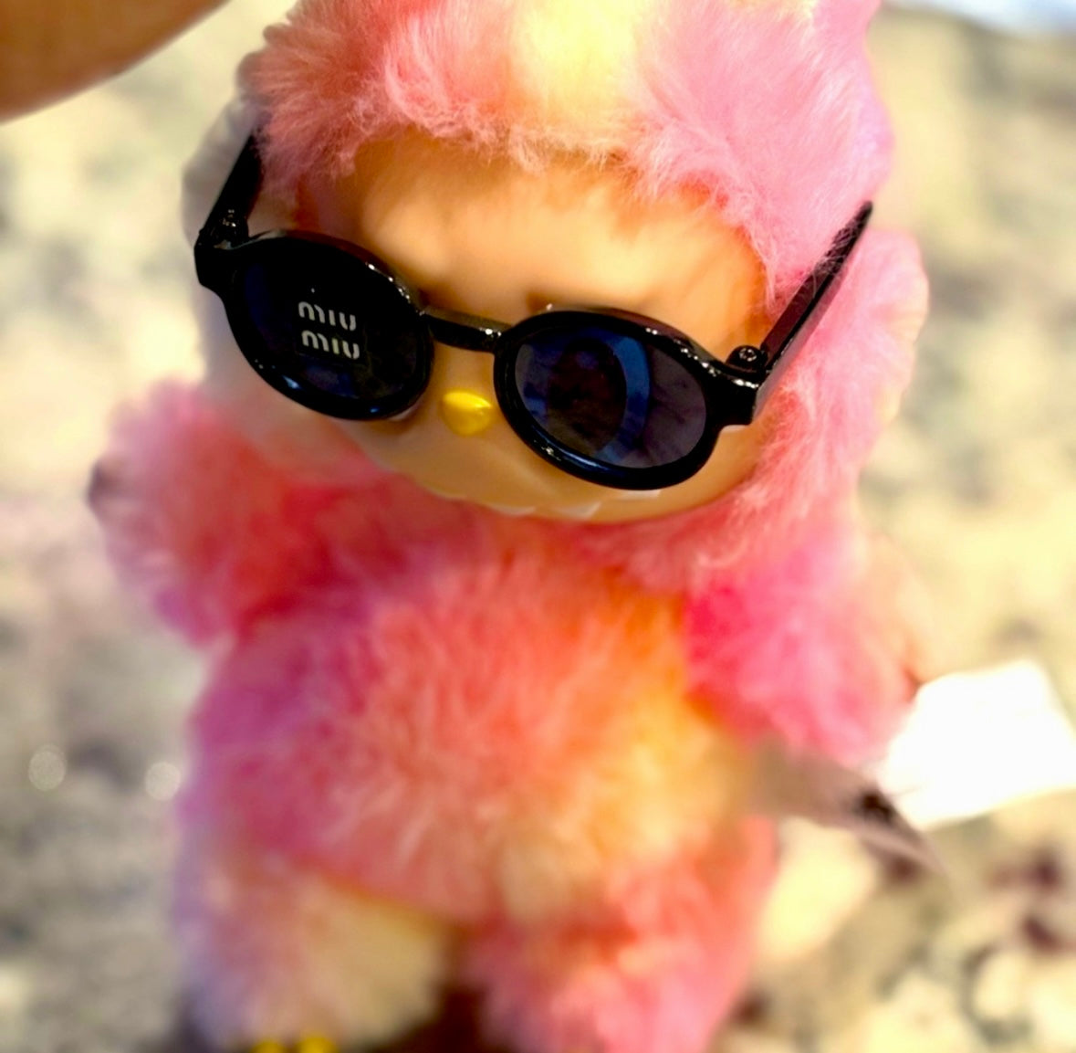 Miniature Sunglasses for Labubu Dolls – Stylish Accessory Only
