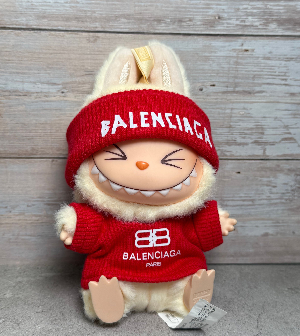 Labubu handsome in Red