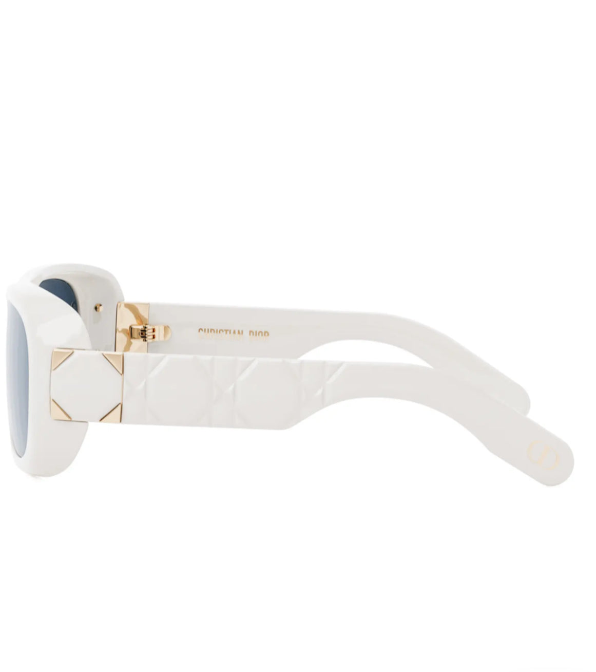Dior Lady white and blue sunglasses