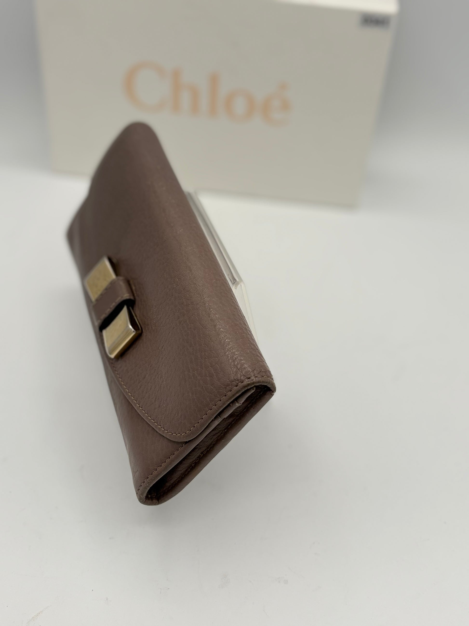 Chloé Lilly Bow Continental Wallet