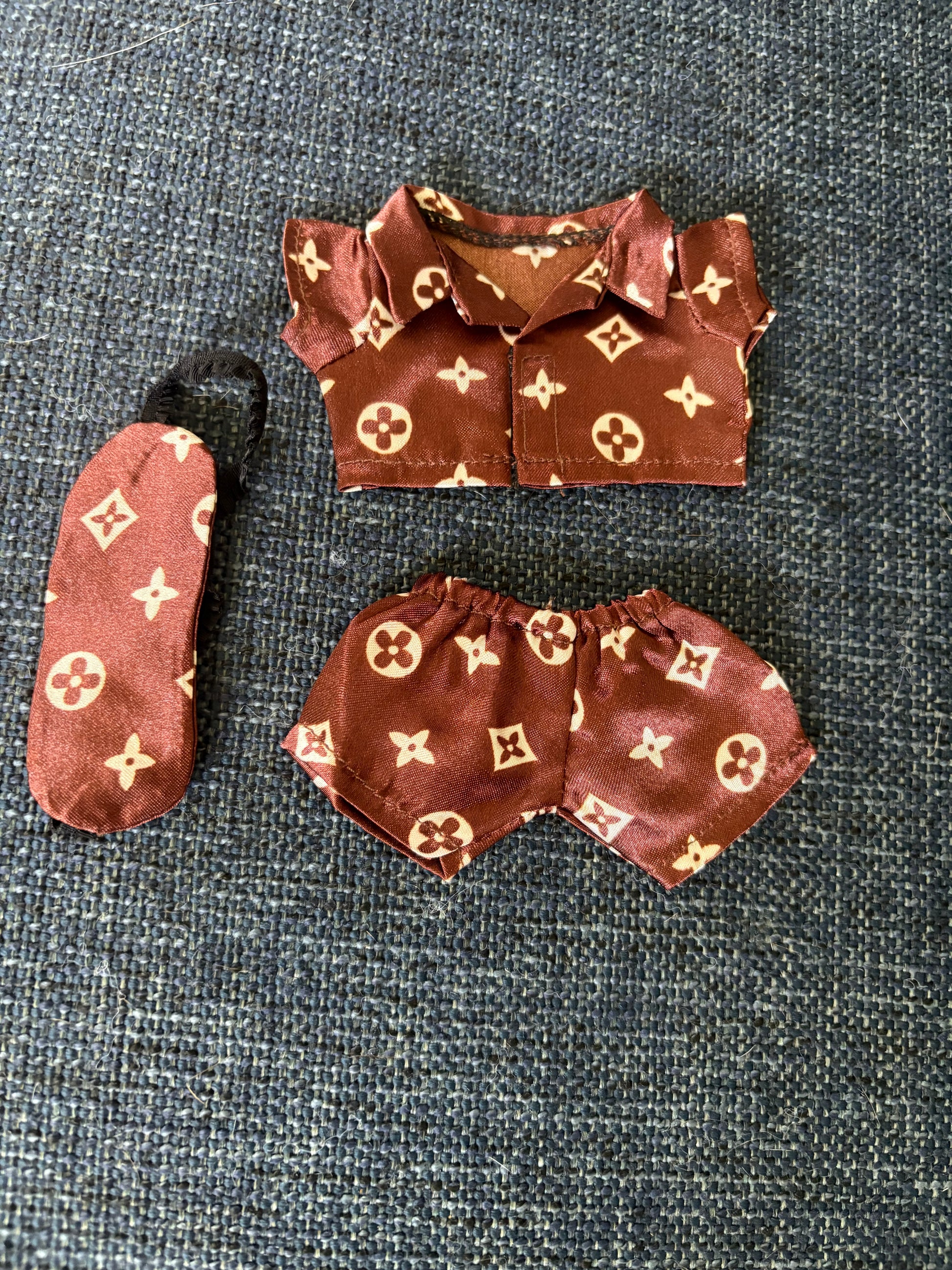 Labubu Fashion Brown Pajamas