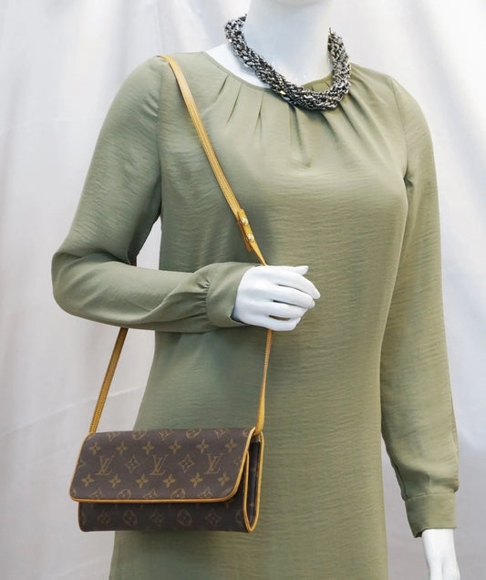 Louis  Vuitton Monogram Pochette Twin