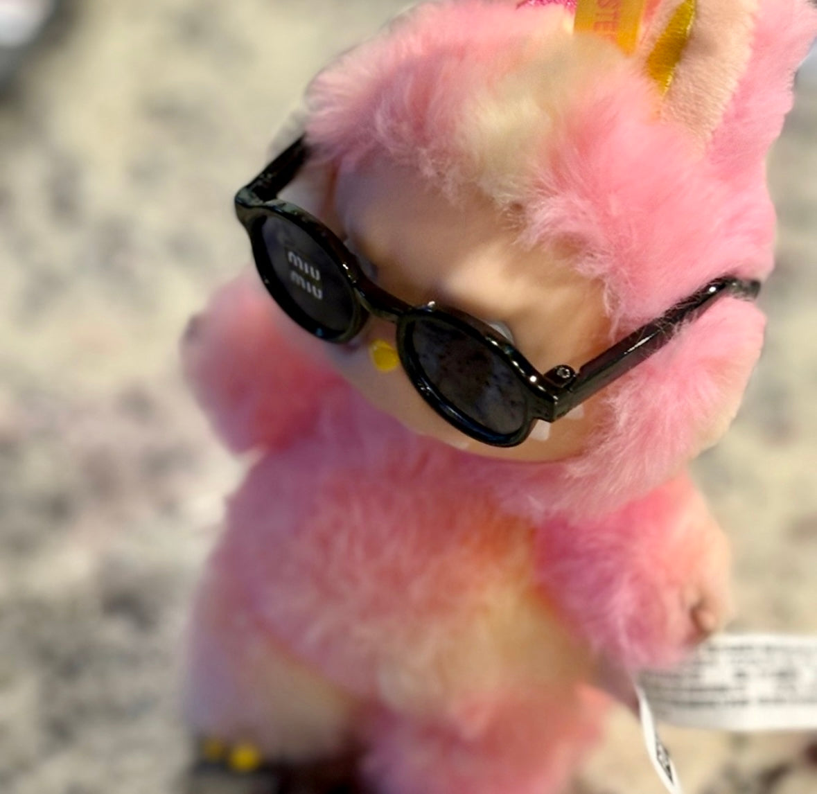 Miniature Sunglasses for Labubu Dolls – Stylish Accessory Only