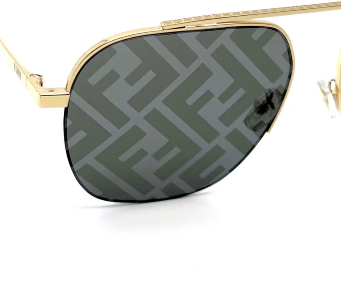 Fendi Travel Unisex Aviator Sunglasses