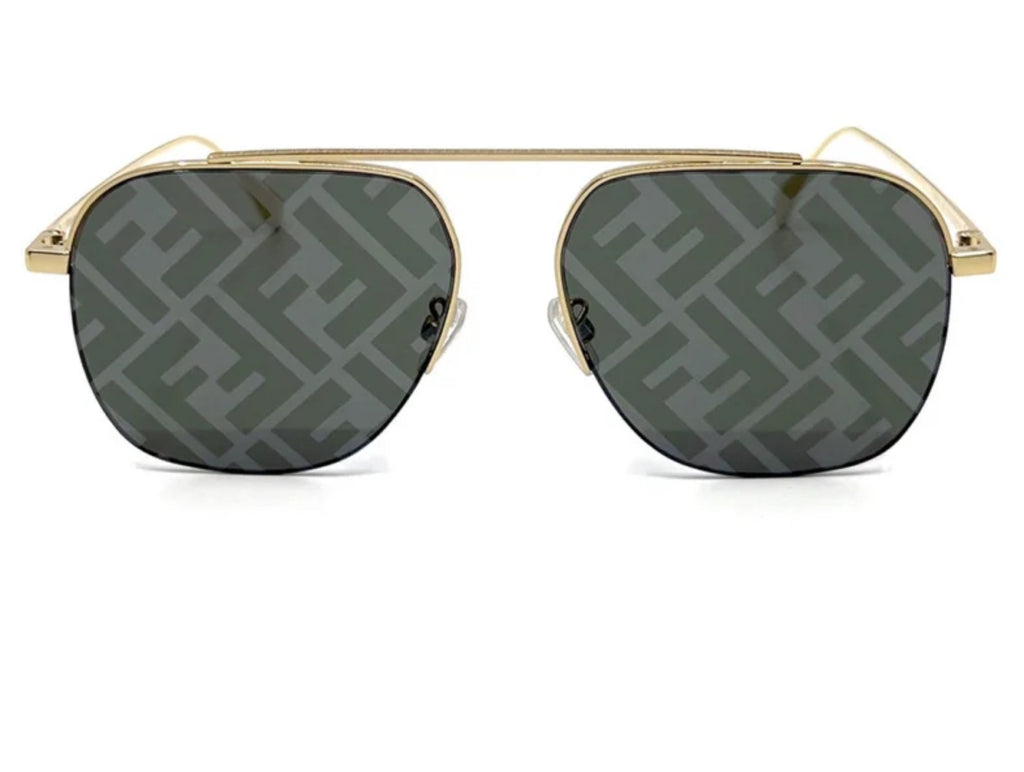 Fendi Travel Unisex Aviator Sunglasses