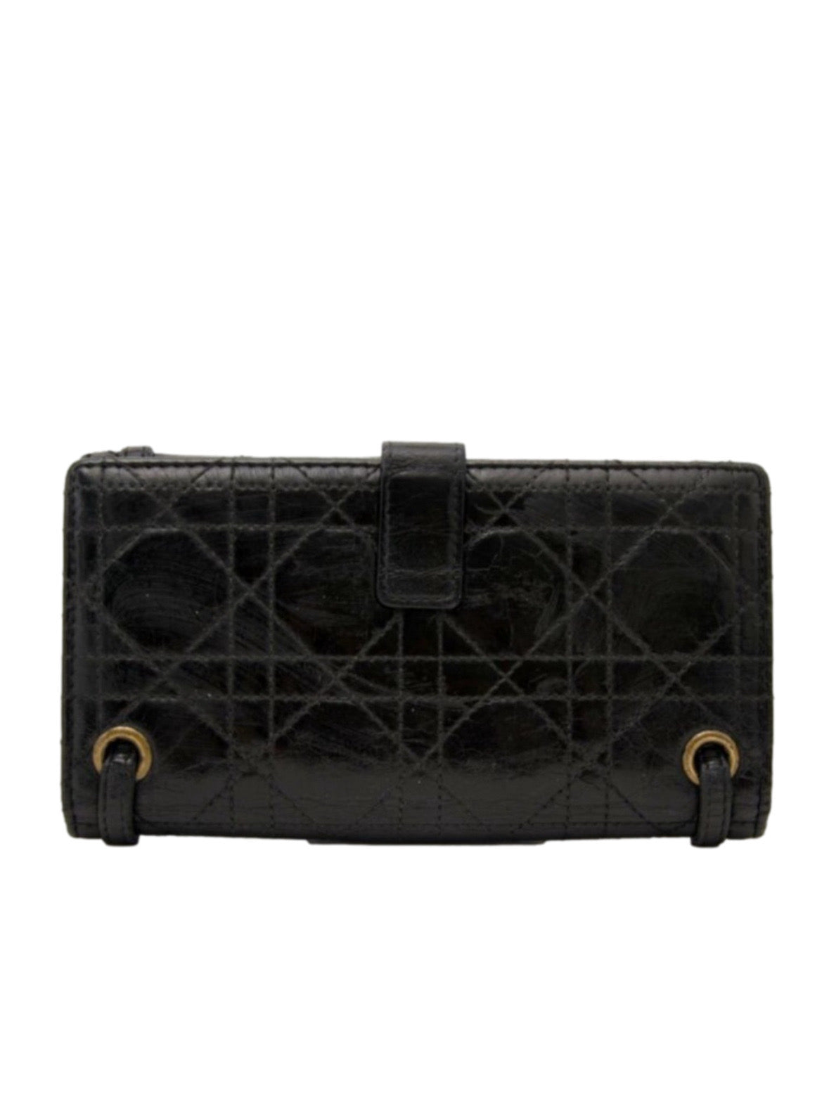 Christian Dior black wallet