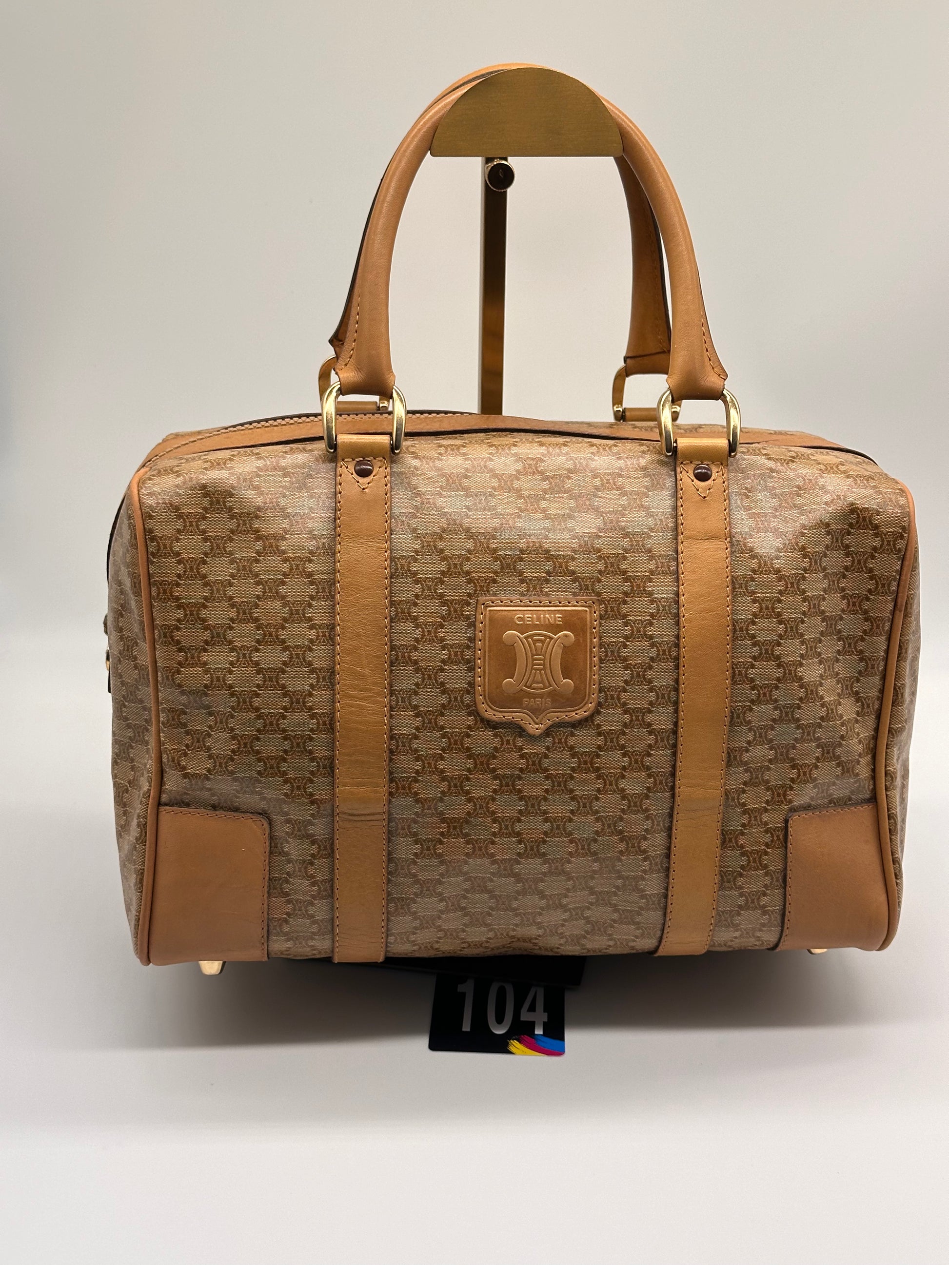 CELINE Macadam Blason Boston Bag