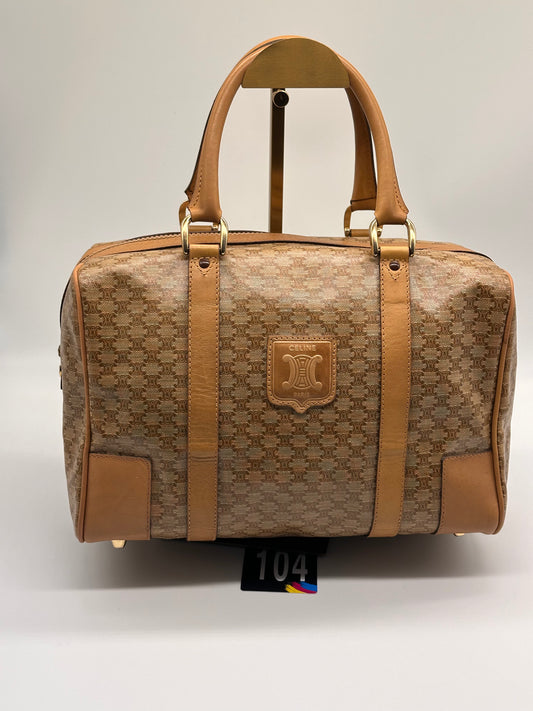 CELINE Macadam Blason Boston Bag