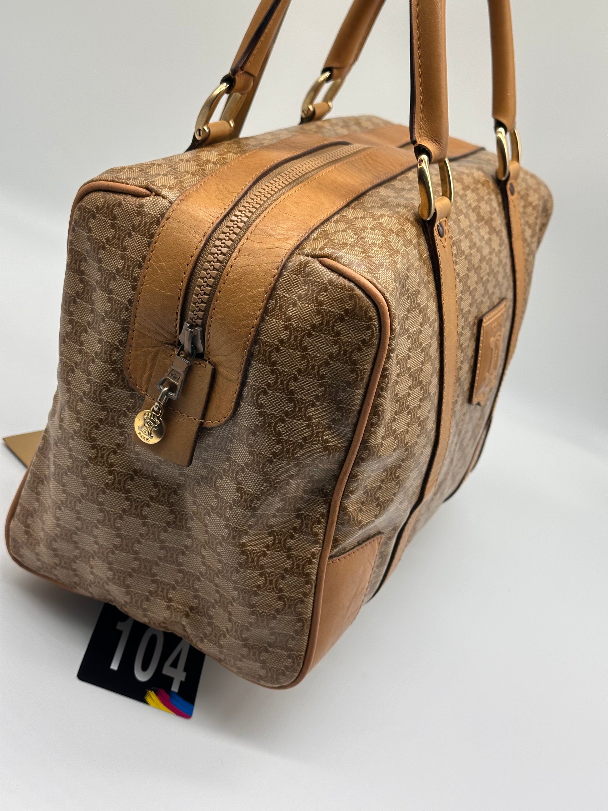 CELINE Macadam Blason Boston Bag