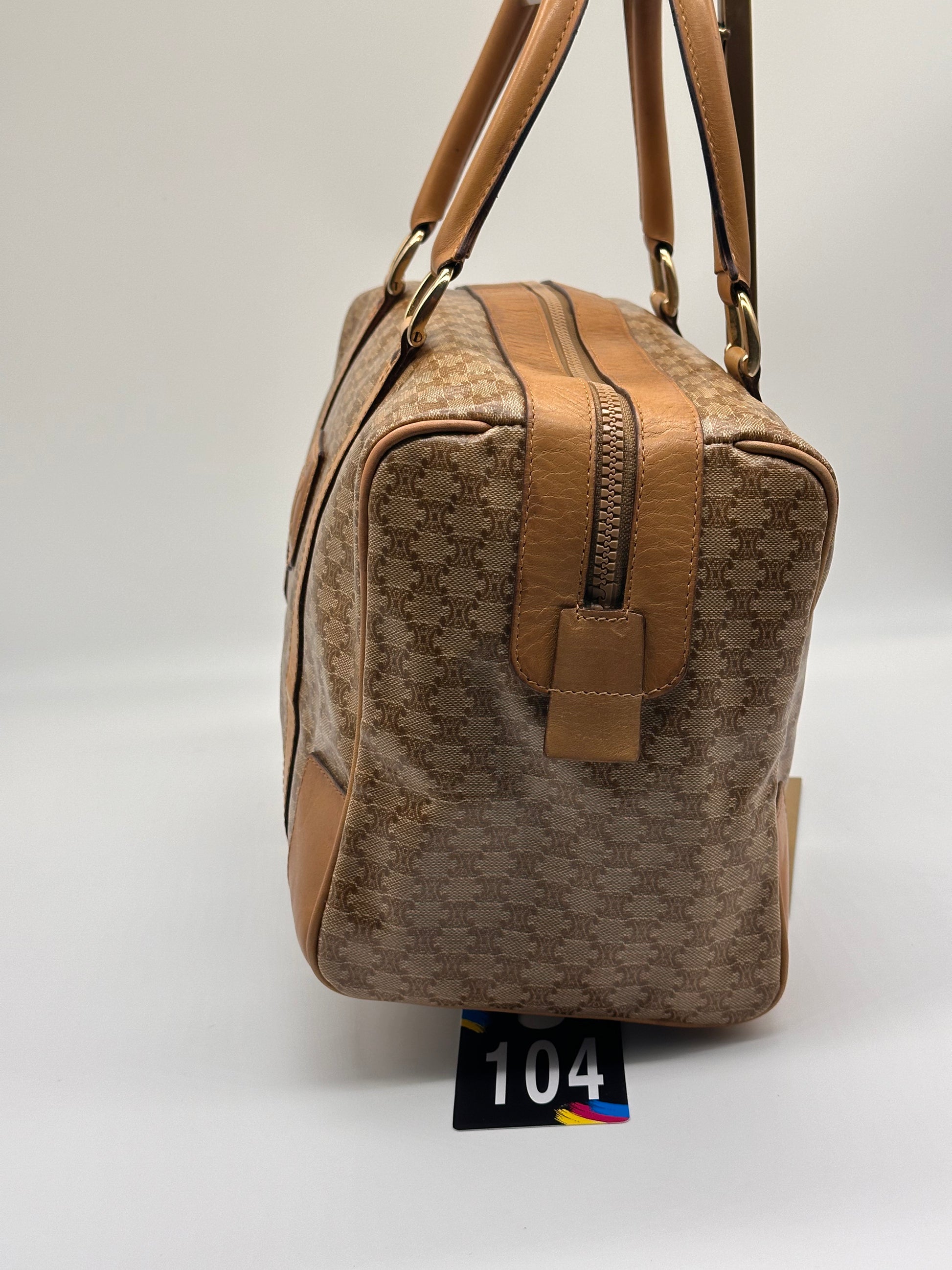 CELINE Macadam Blason Boston Bag