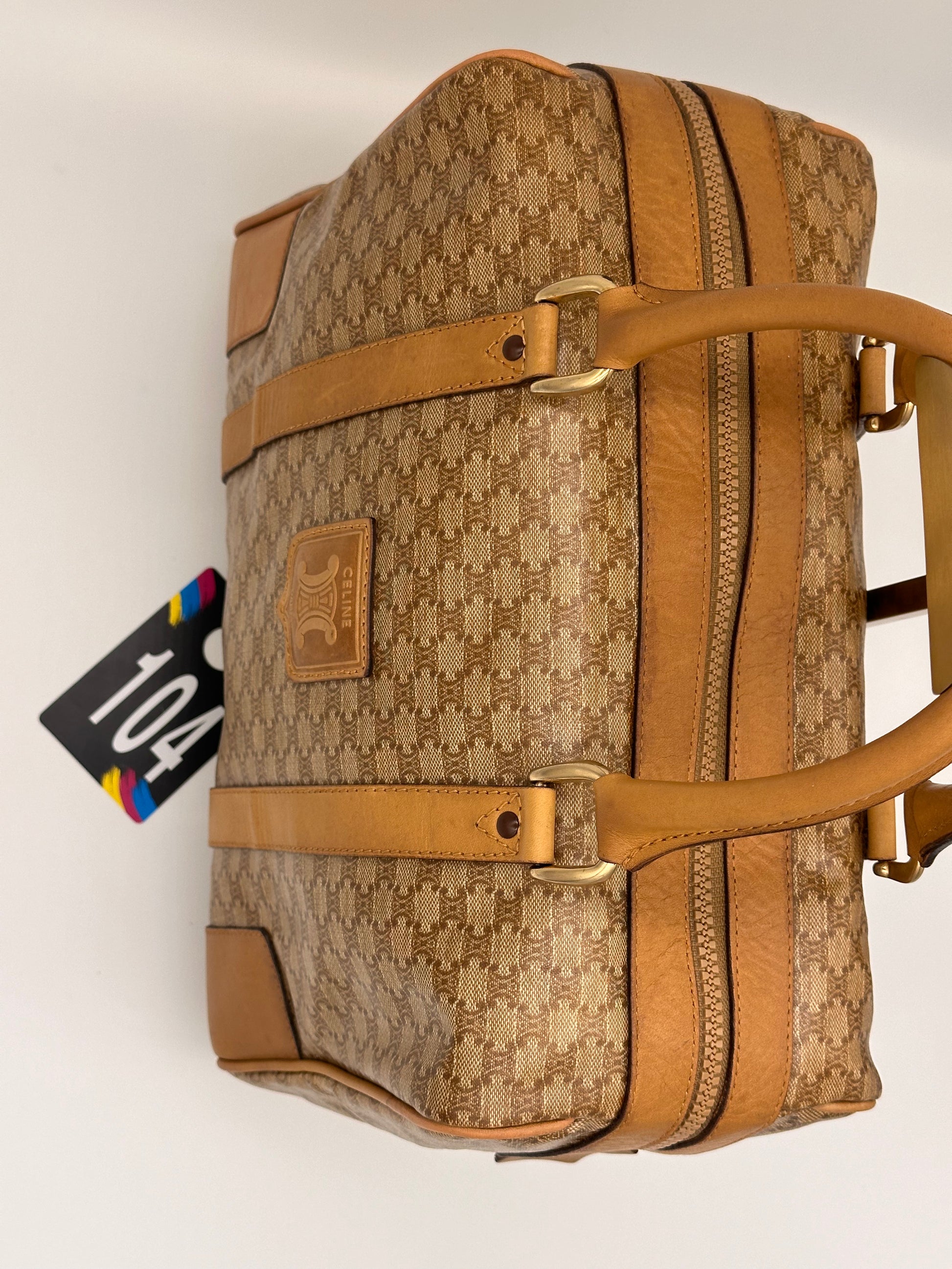 CELINE Macadam Blason Boston Bag