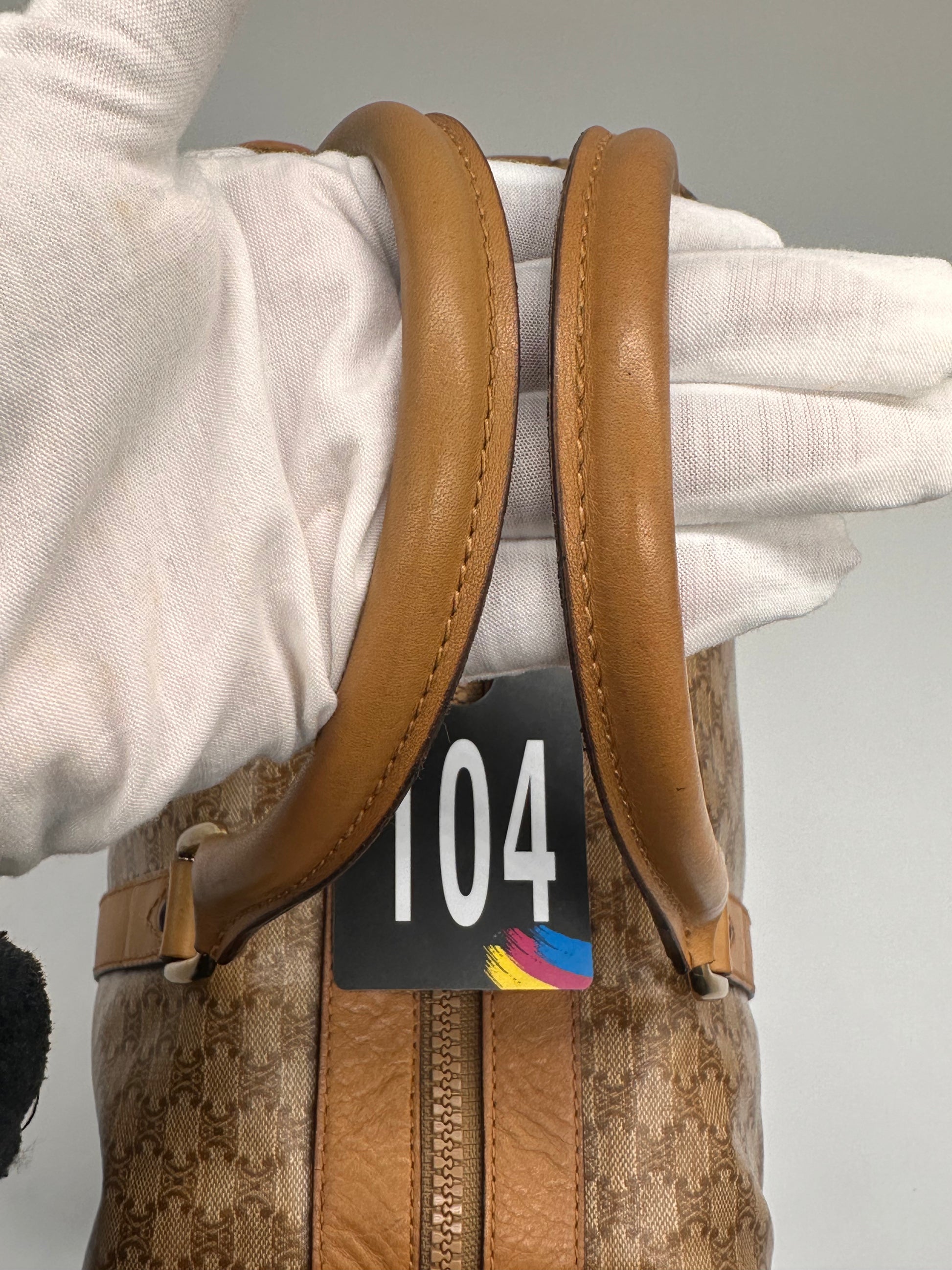 CELINE Macadam Blason Boston Bag