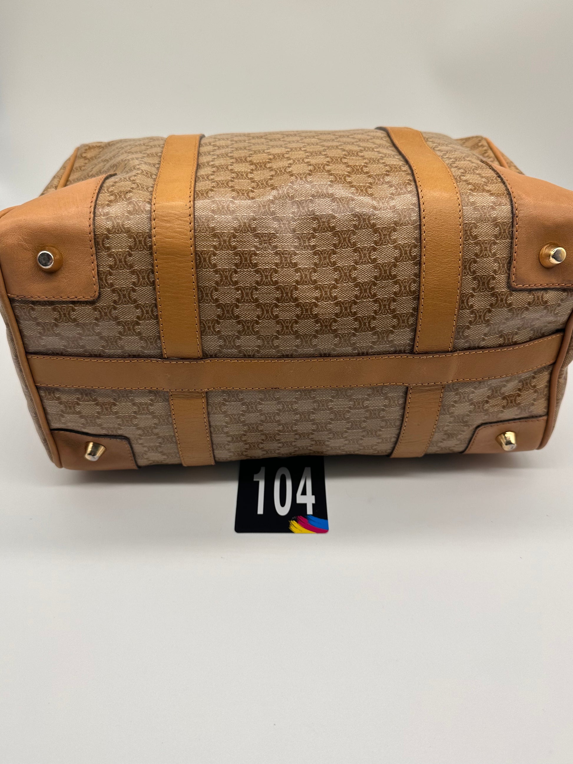 CELINE Macadam Blason Boston Bag