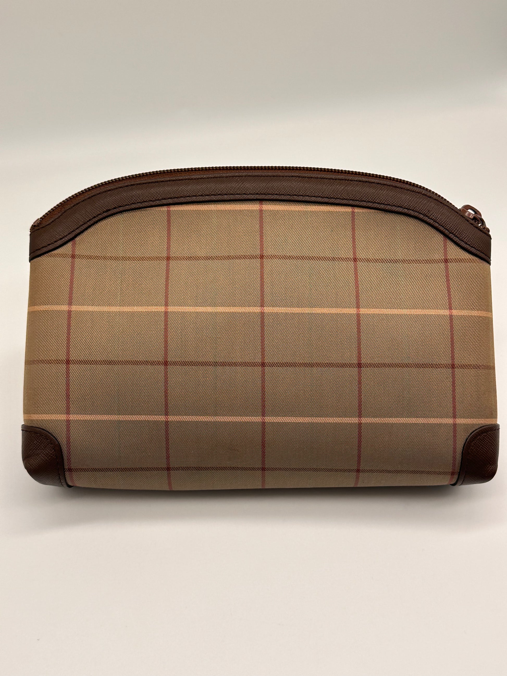 Burberrys Nova Check Pouch