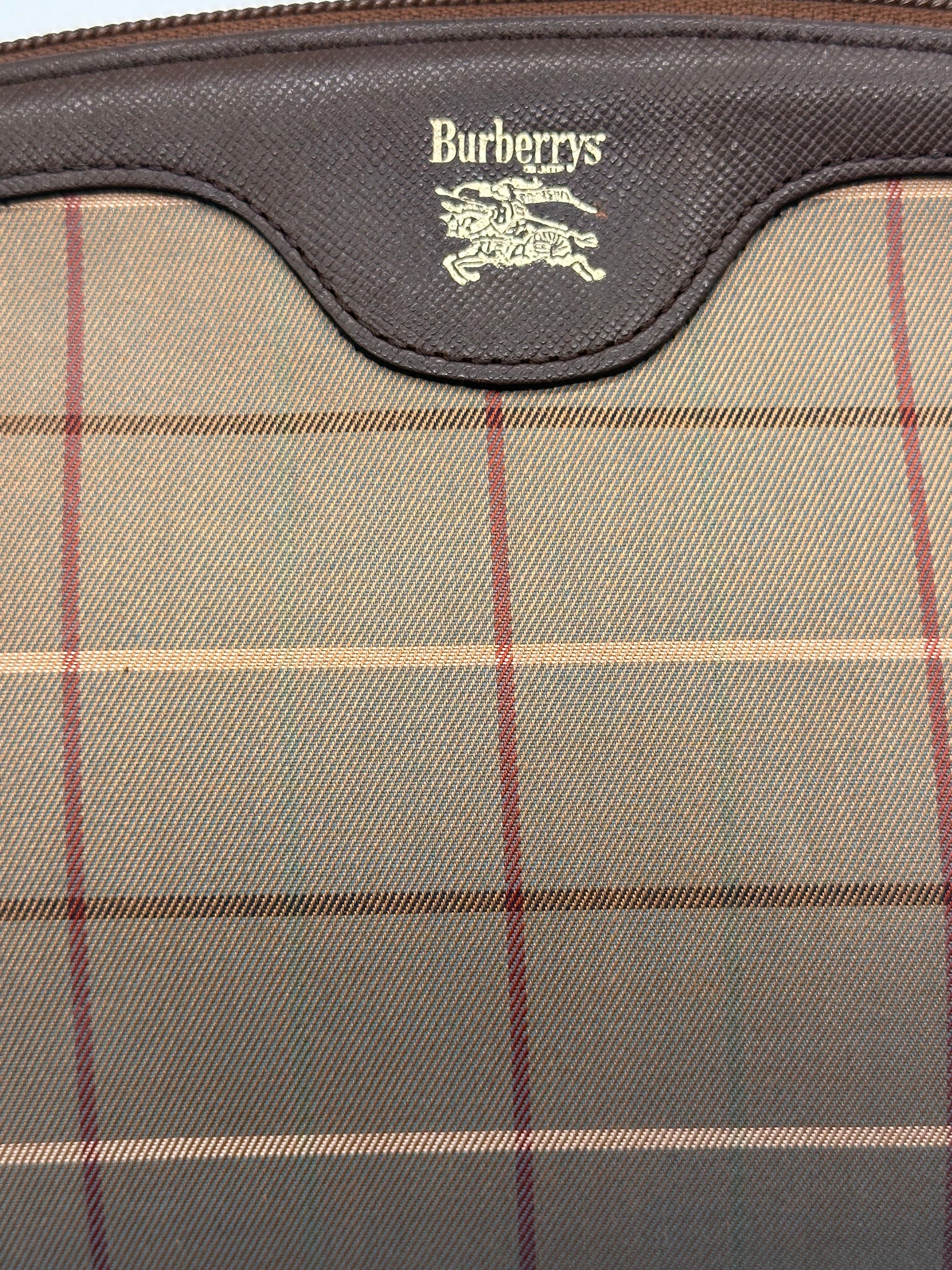 Burberrys Nova Check Pouch