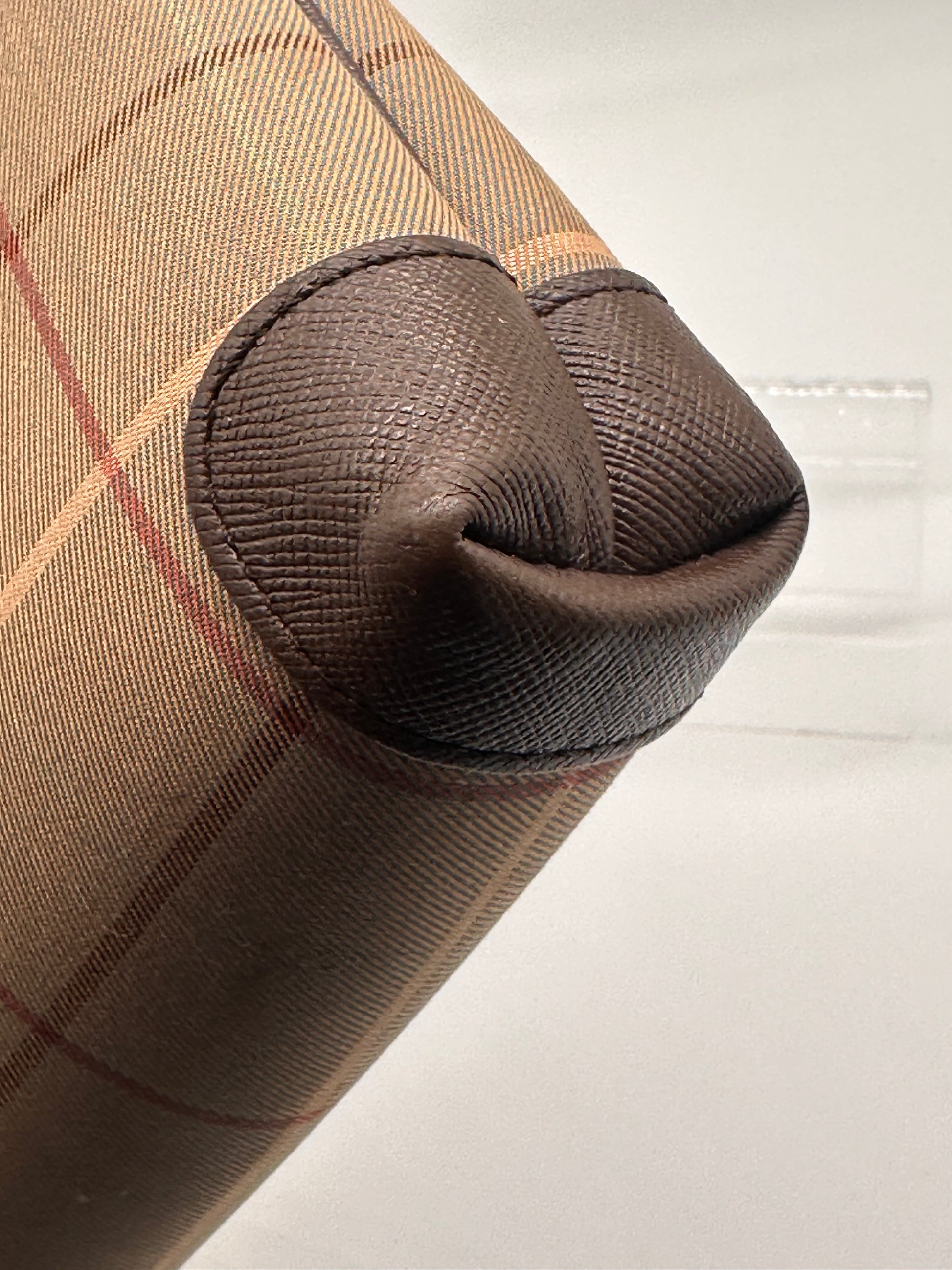 Burberrys Nova Check Pouch