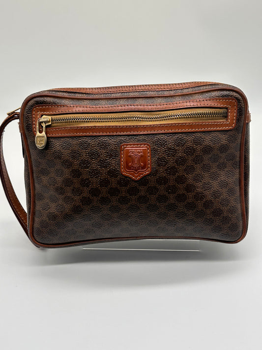 Celine Triomphe Monogram Clutch
