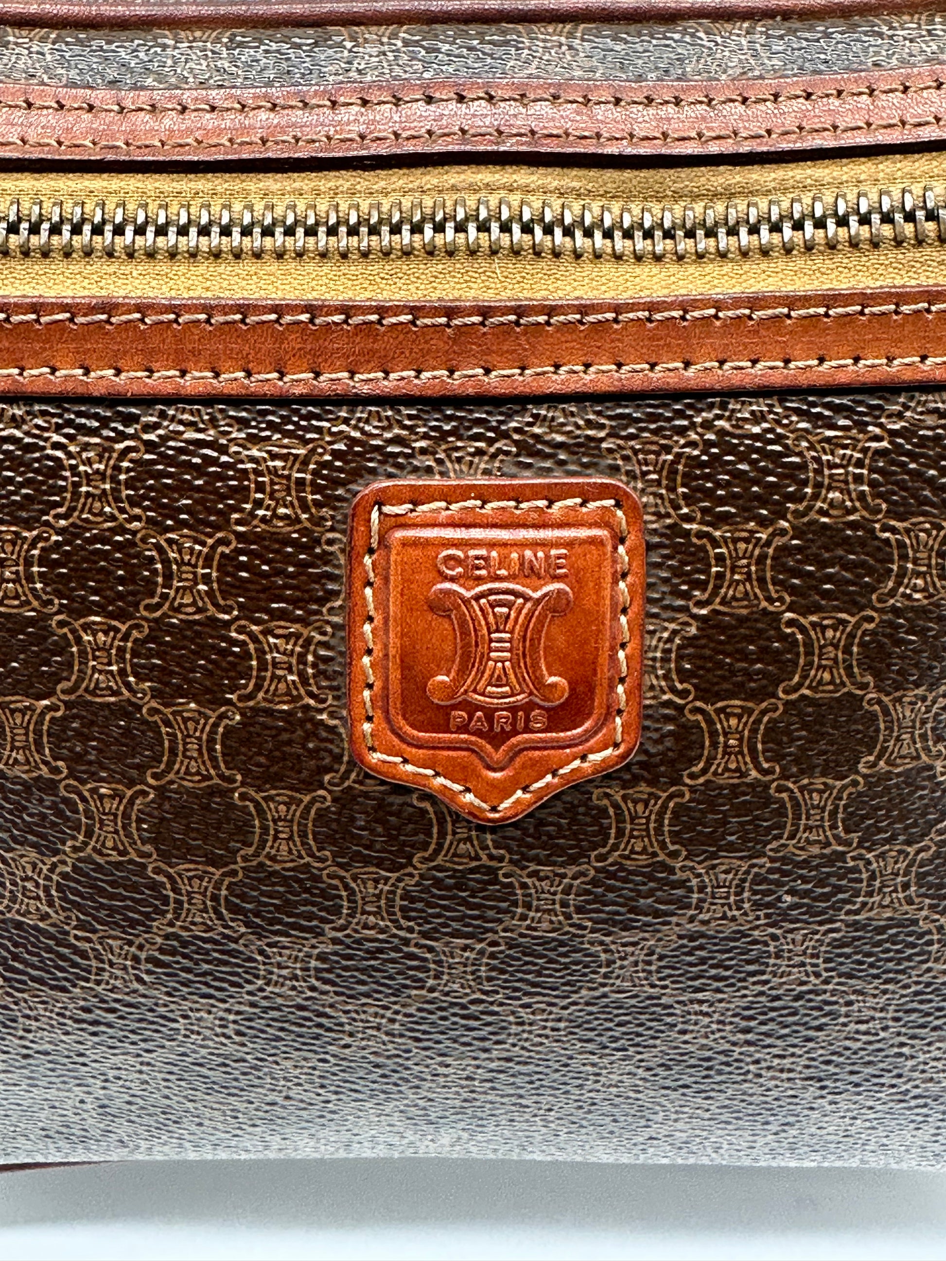Celine Triomphe Monogram Clutch