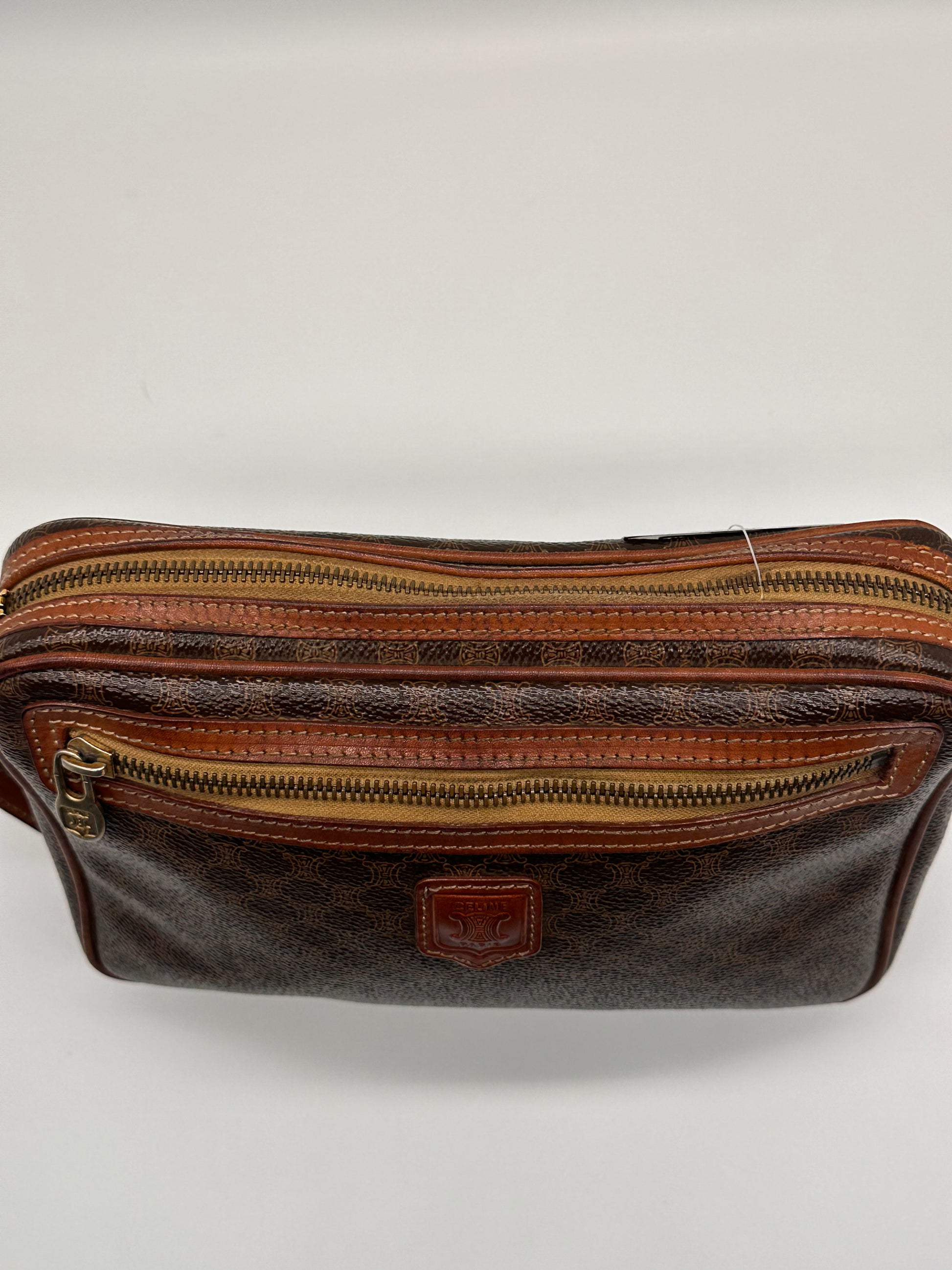 Celine Triomphe Monogram Clutch