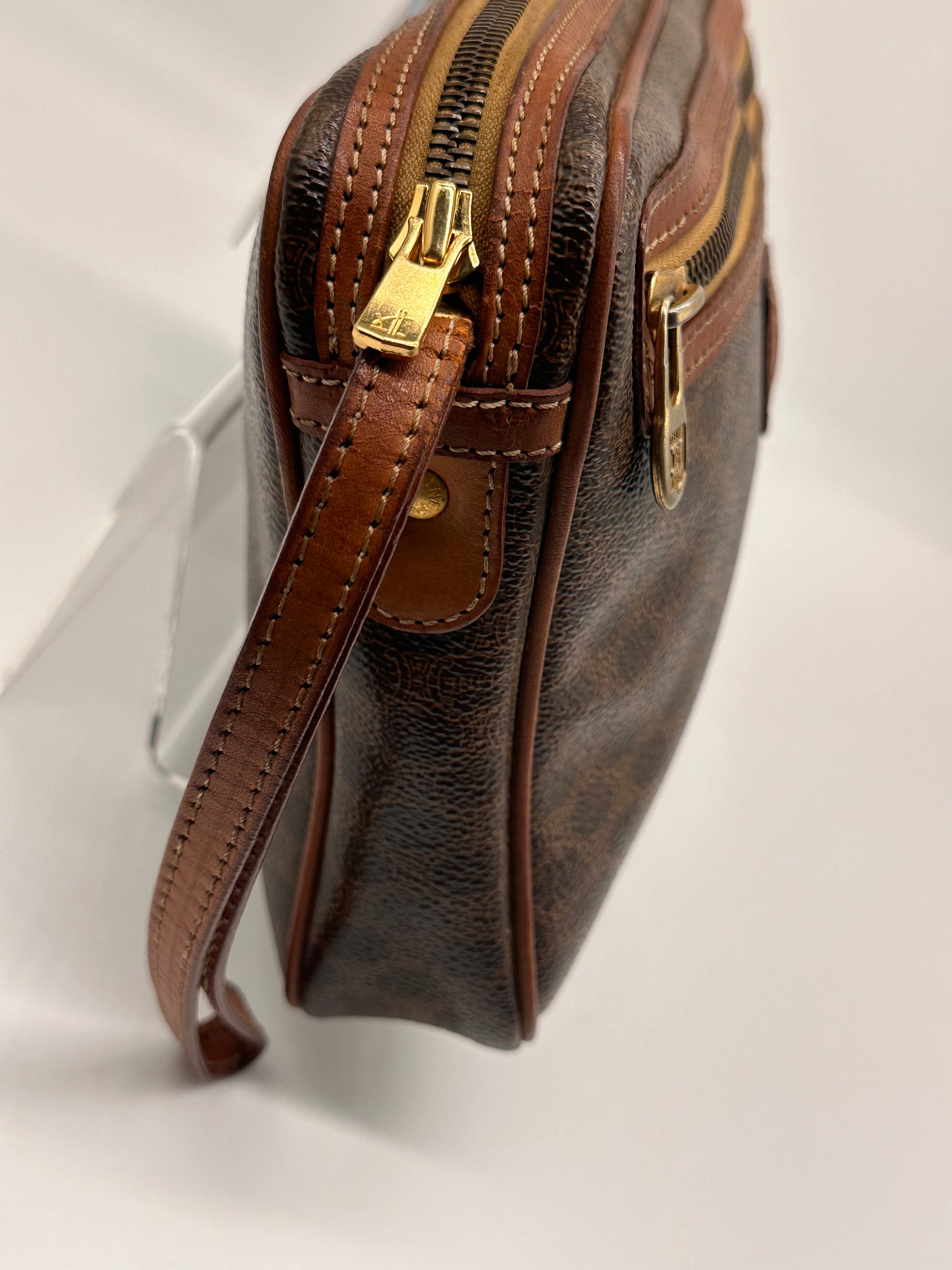 Celine Triomphe Monogram Clutch